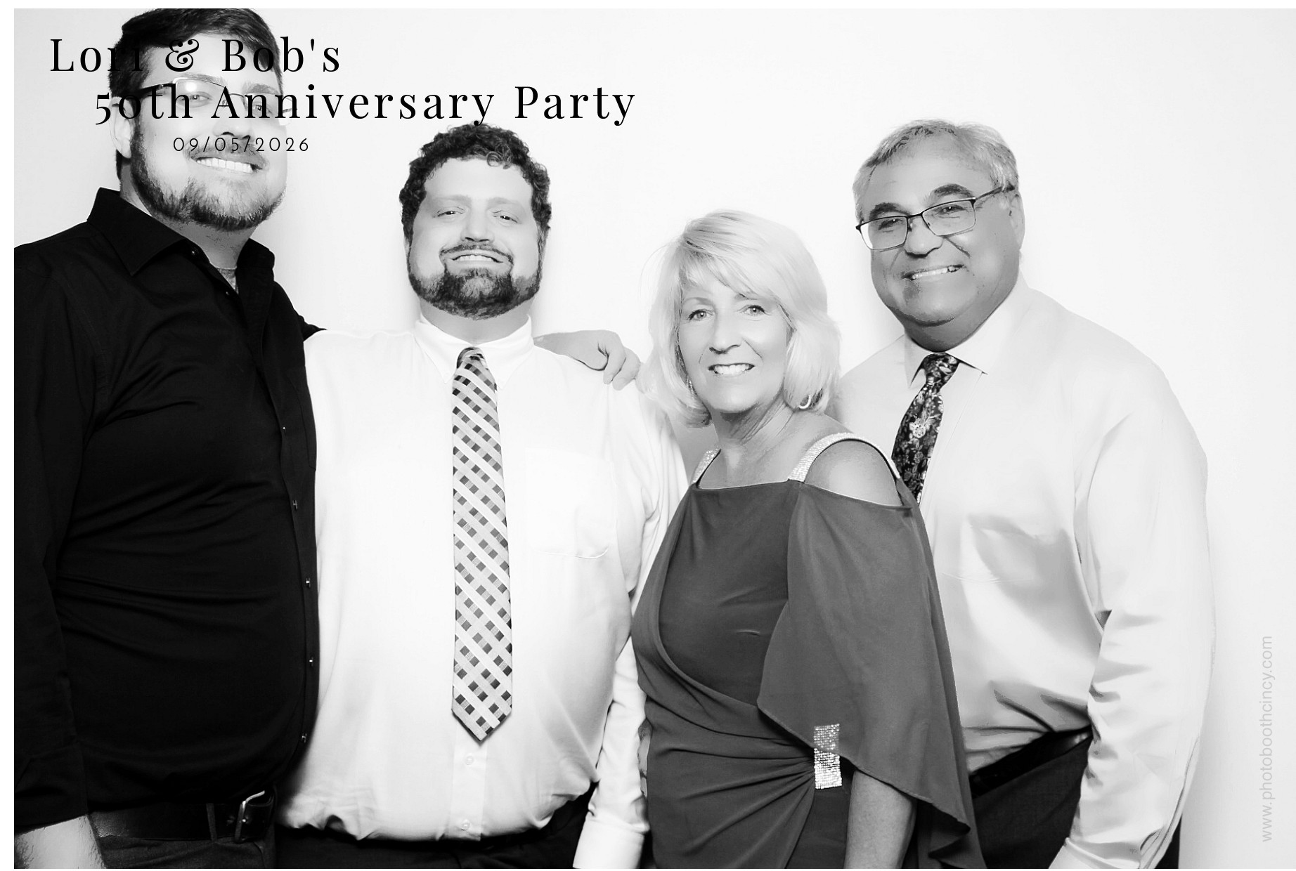 Lori & Bob's 50th Anniversary | View more photos from the event at gallery.photoboothcincy.com/u/PhotoBoothCincy/Lori-Bobs-50th-Anniversary