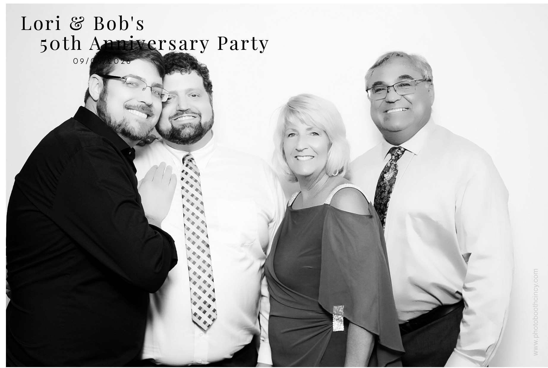 Lori & Bob's 50th Anniversary | View more photos from the event at gallery.photoboothcincy.com/u/PhotoBoothCincy/Lori-Bobs-50th-Anniversary