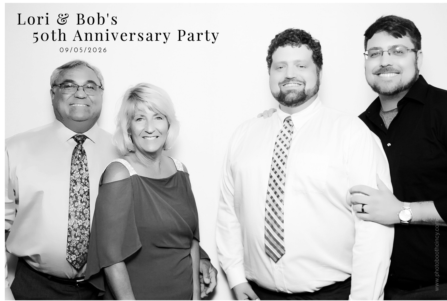 Lori & Bob's 50th Anniversary | View more photos from the event at gallery.photoboothcincy.com/u/PhotoBoothCincy/Lori-Bobs-50th-Anniversary