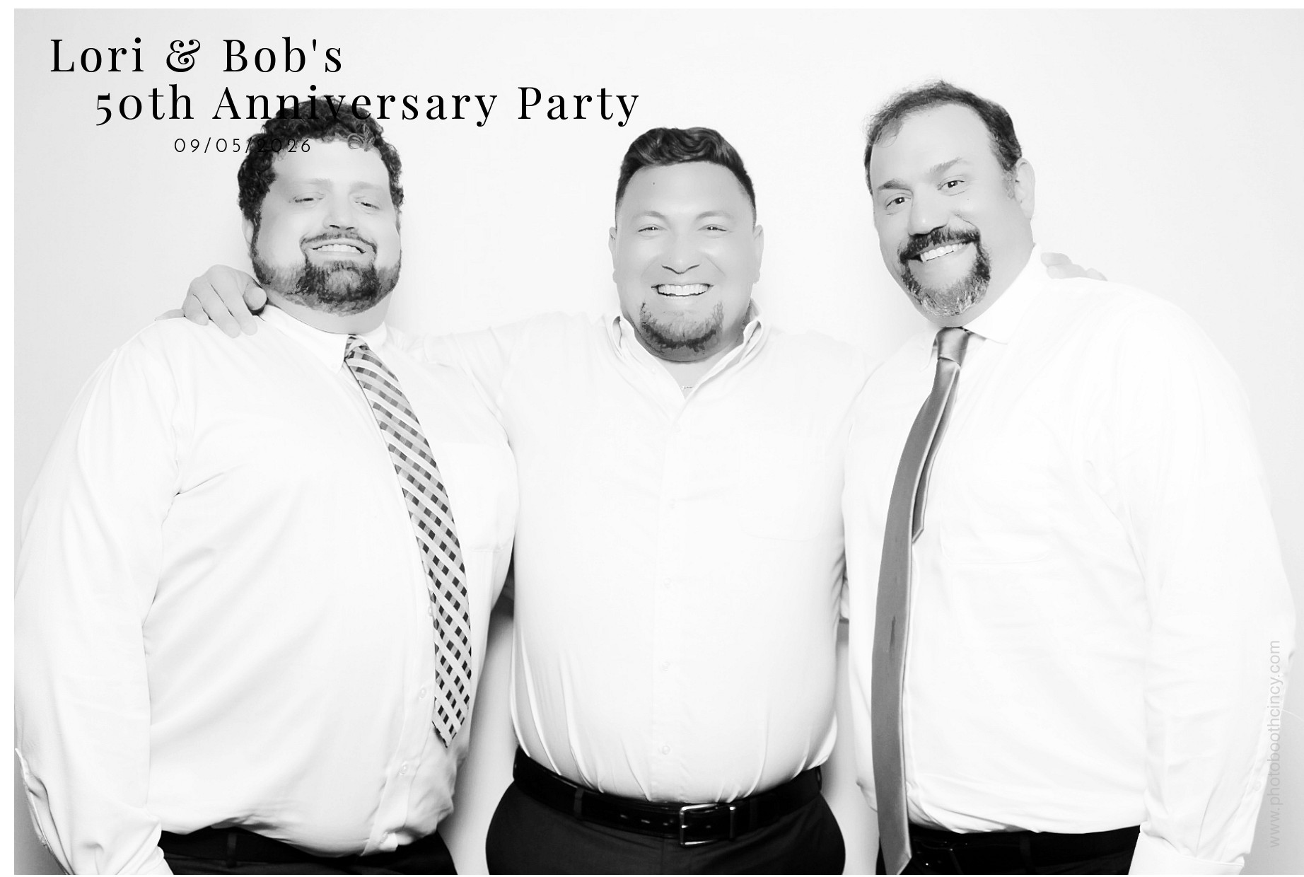 Lori & Bob's 50th Anniversary | View more photos from the event at gallery.photoboothcincy.com/u/PhotoBoothCincy/Lori-Bobs-50th-Anniversary
