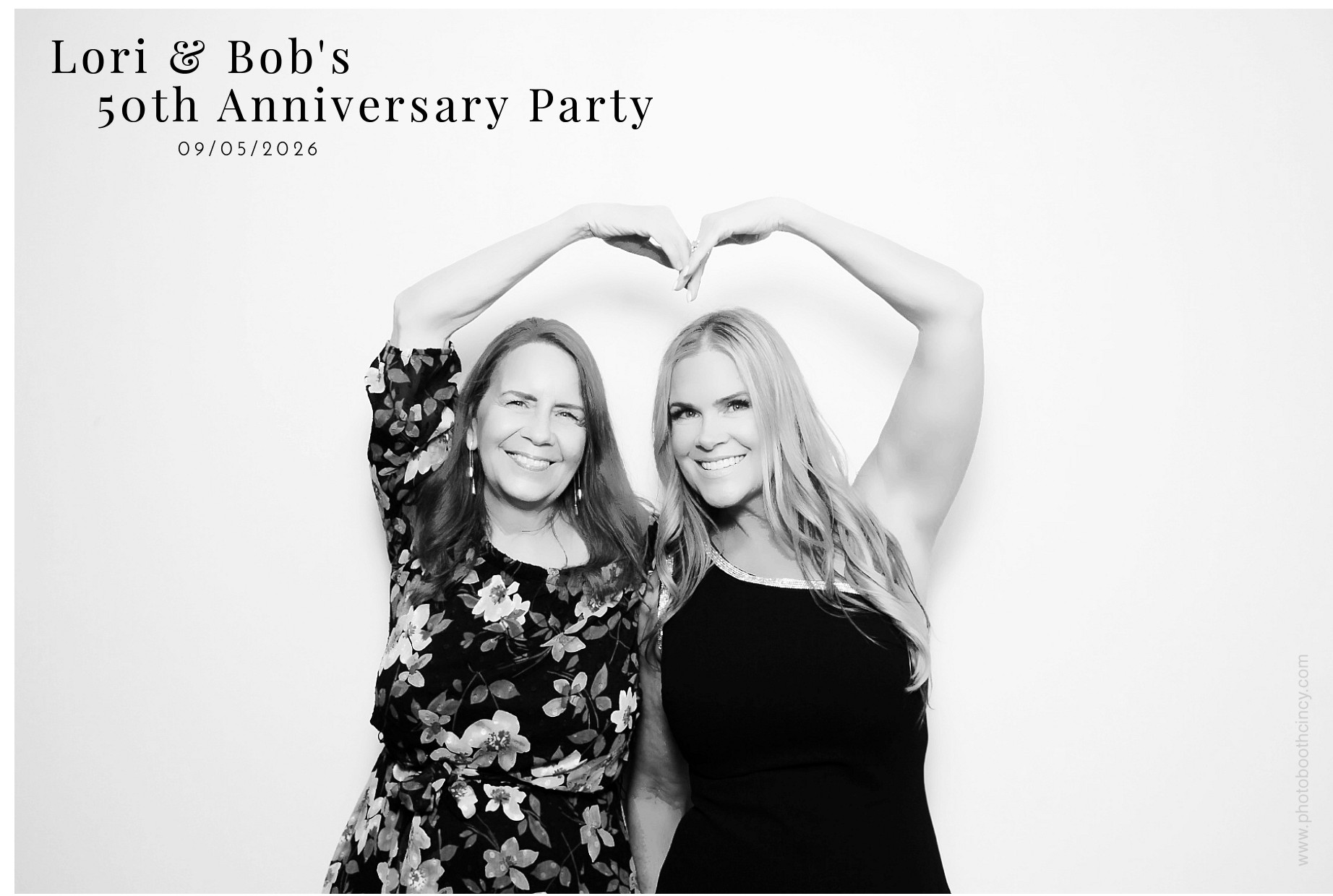 Lori & Bob's 50th Anniversary | View more photos from the event at gallery.photoboothcincy.com/u/PhotoBoothCincy/Lori-Bobs-50th-Anniversary