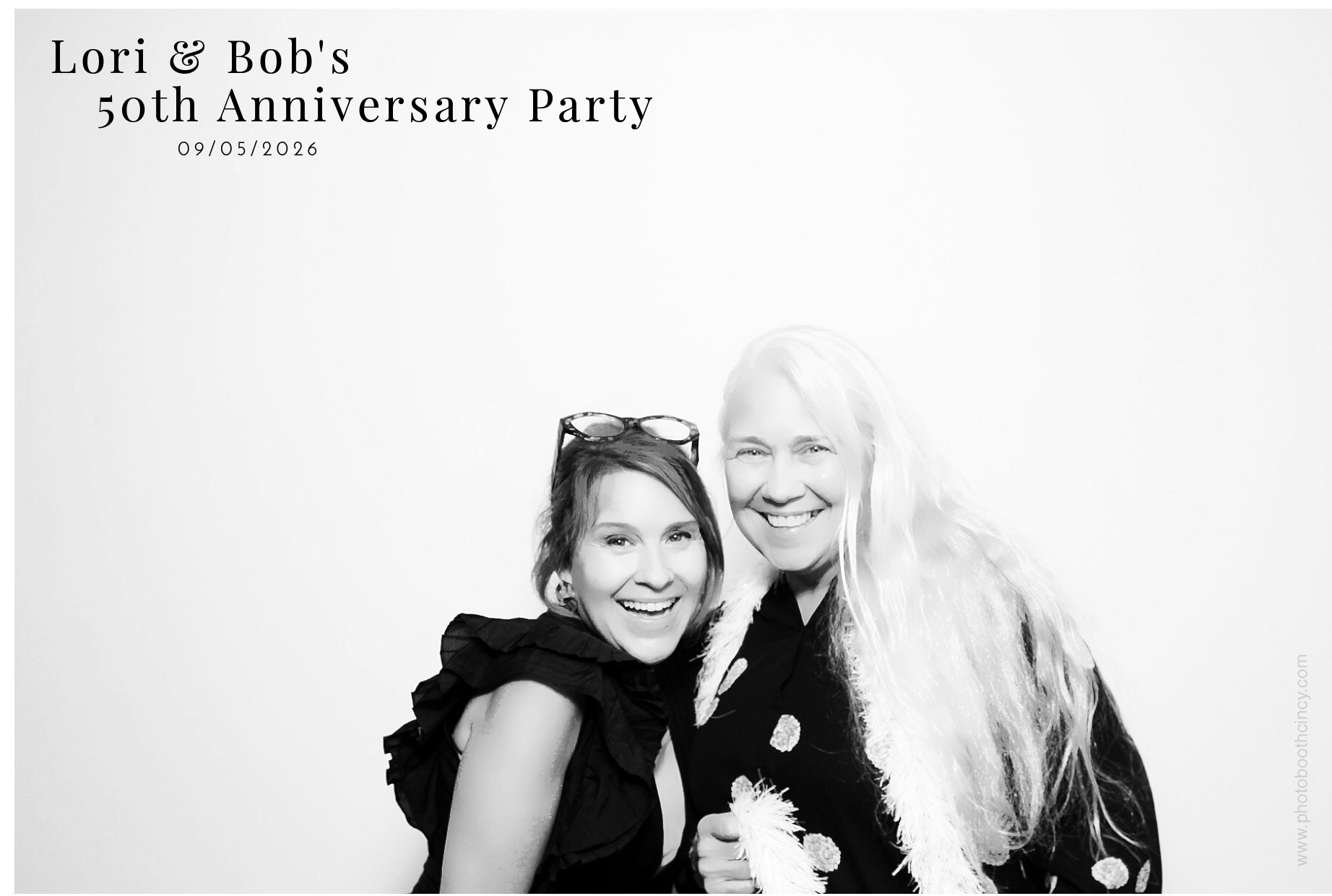 Lori & Bob's 50th Anniversary | View more photos from the event at gallery.photoboothcincy.com/u/PhotoBoothCincy/Lori-Bobs-50th-Anniversary