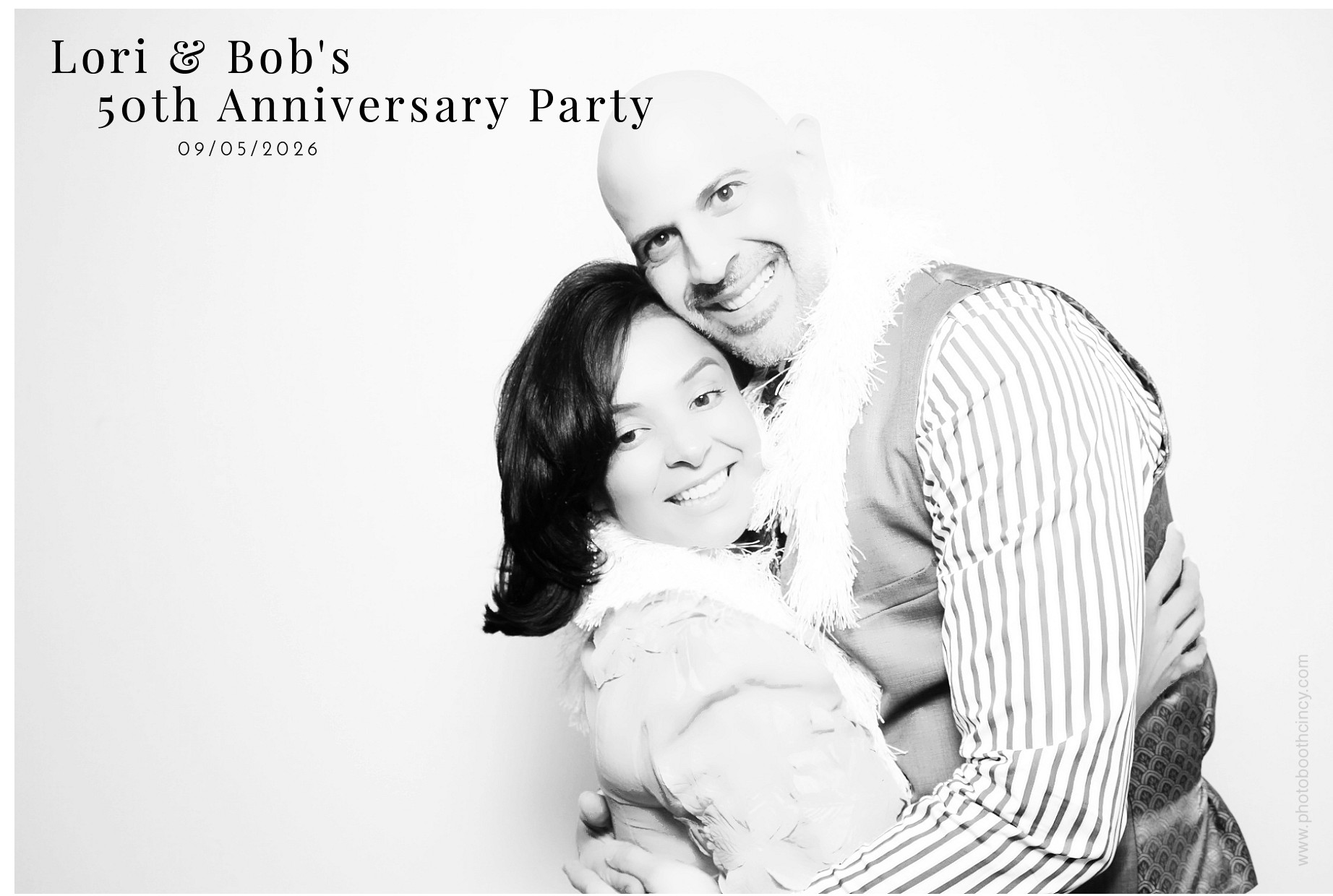 Lori & Bob's 50th Anniversary | View more photos from the event at gallery.photoboothcincy.com/u/PhotoBoothCincy/Lori-Bobs-50th-Anniversary