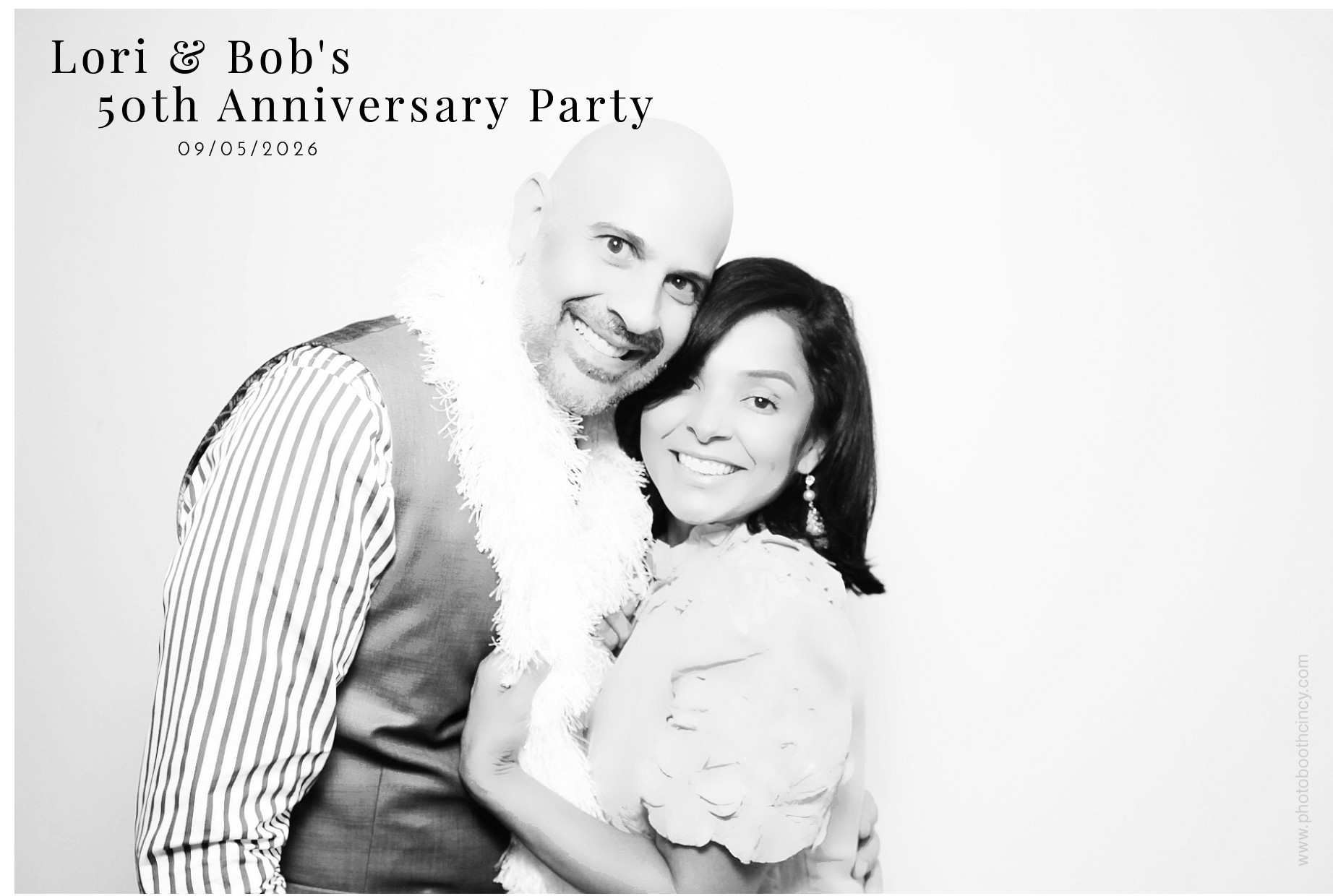 Lori & Bob's 50th Anniversary | View more photos from the event at gallery.photoboothcincy.com/u/PhotoBoothCincy/Lori-Bobs-50th-Anniversary