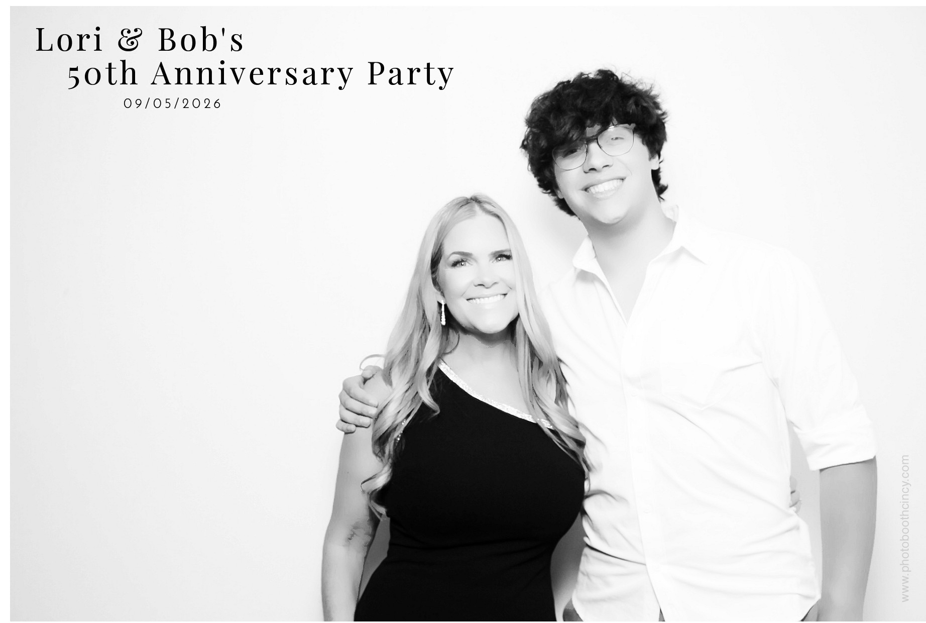 Lori & Bob's 50th Anniversary | View more photos from the event at gallery.photoboothcincy.com/u/PhotoBoothCincy/Lori-Bobs-50th-Anniversary
