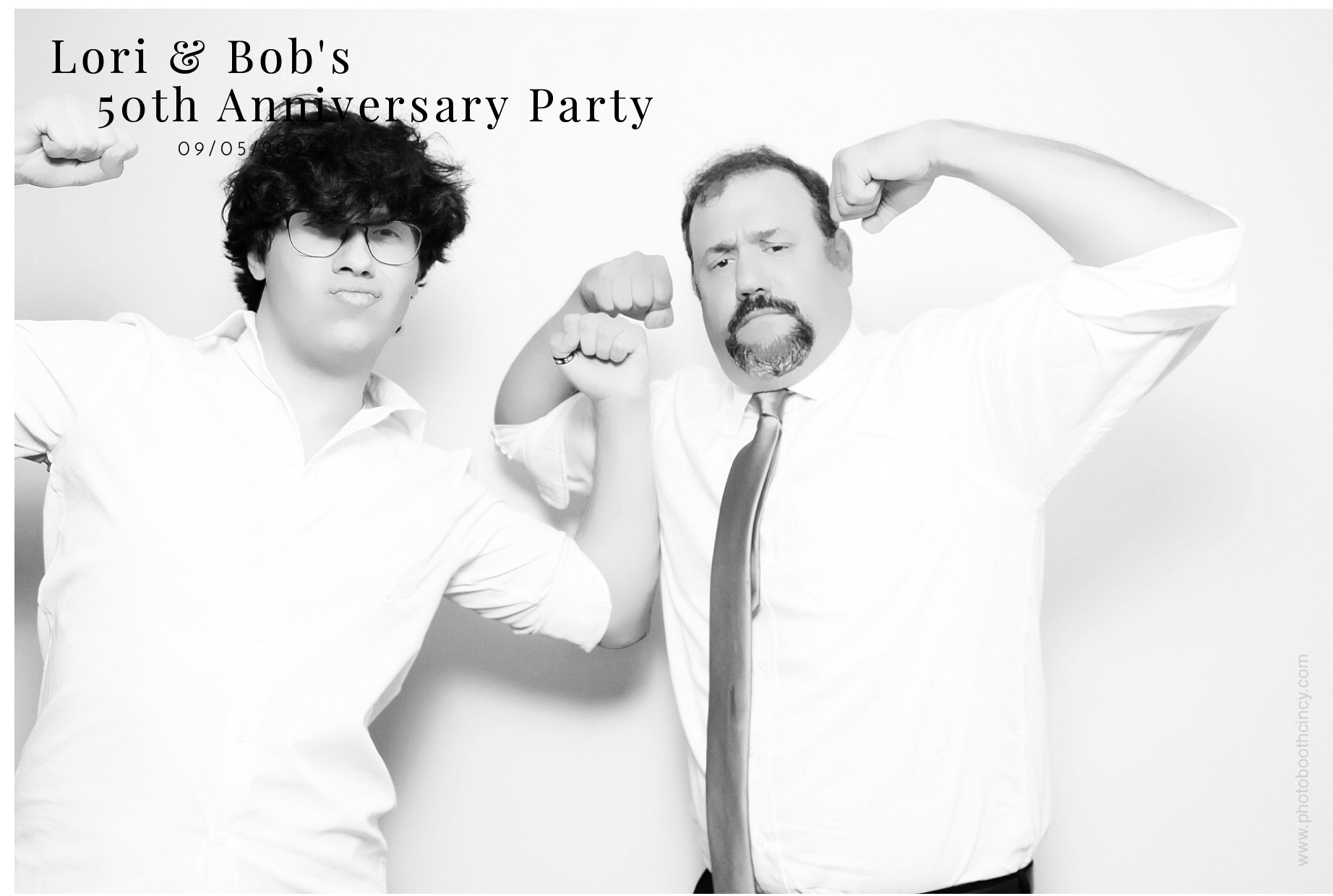 Lori & Bob's 50th Anniversary | View more photos from the event at gallery.photoboothcincy.com/u/PhotoBoothCincy/Lori-Bobs-50th-Anniversary