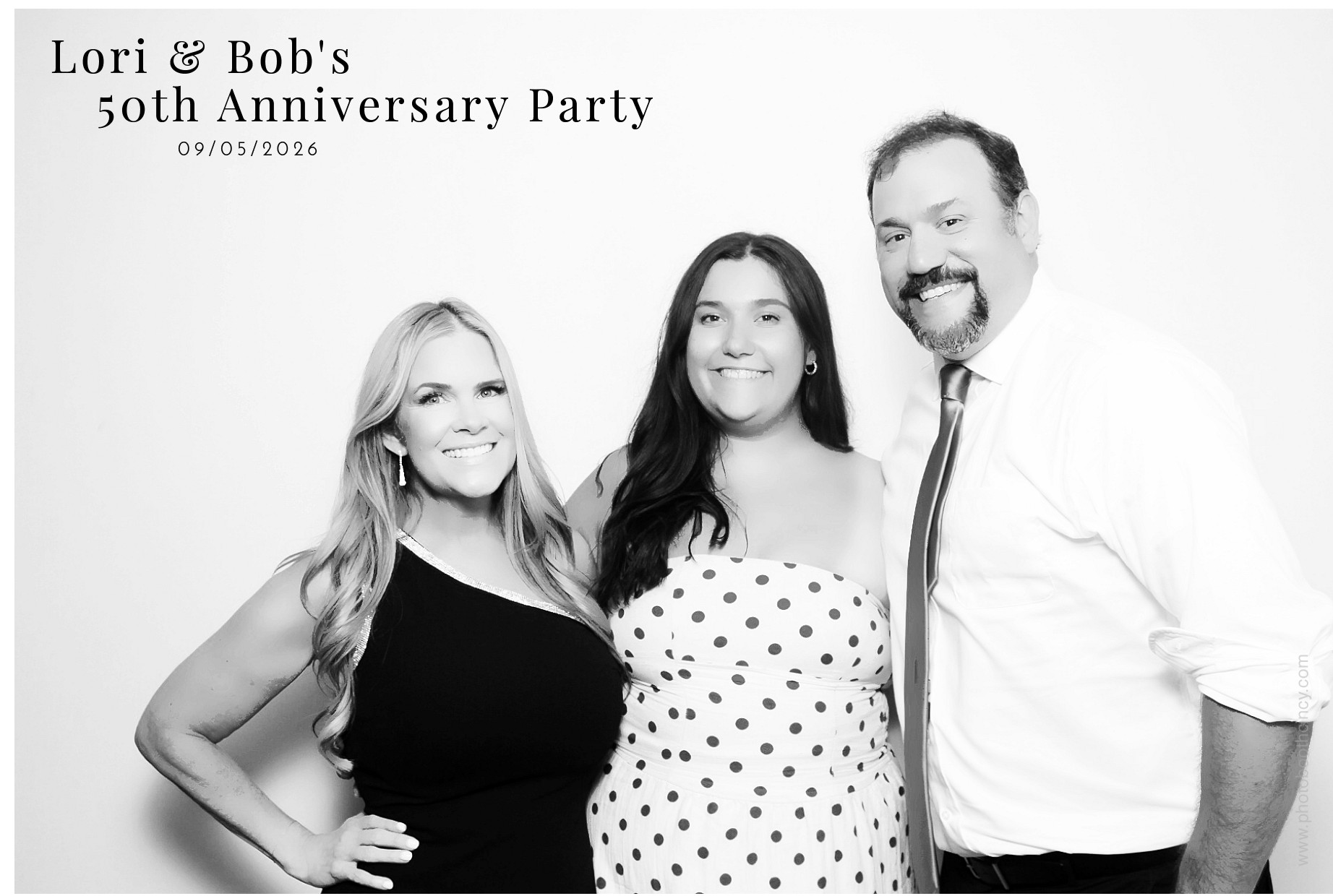 Lori & Bob's 50th Anniversary | View more photos from the event at gallery.photoboothcincy.com/u/PhotoBoothCincy/Lori-Bobs-50th-Anniversary