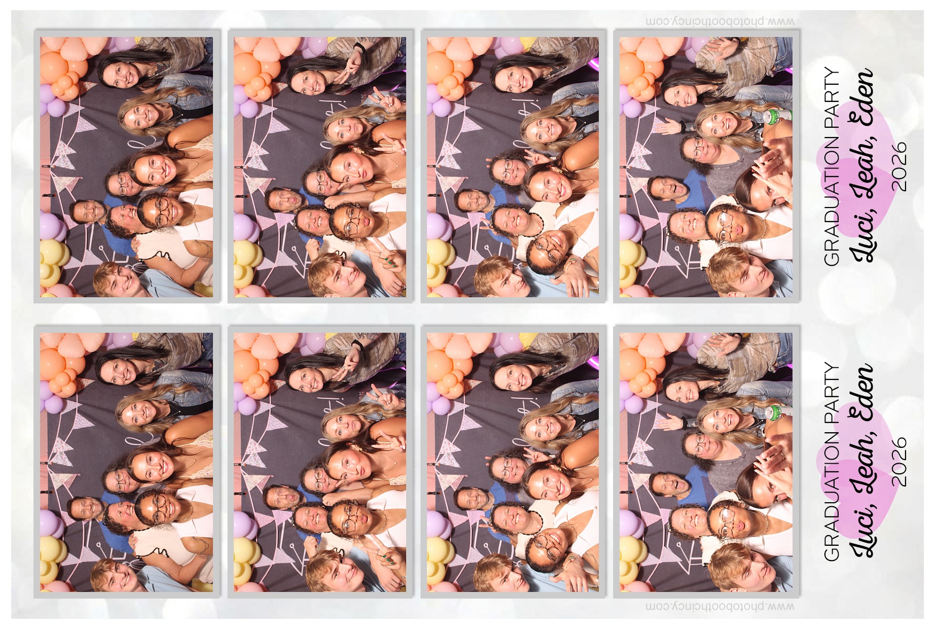 Luci, Leah, Eden Grad Party | View more photos from the event at gallery.photoboothcincy.com/u/PhotoBoothCincy/Luci-Leah-Eden-Grad-Party