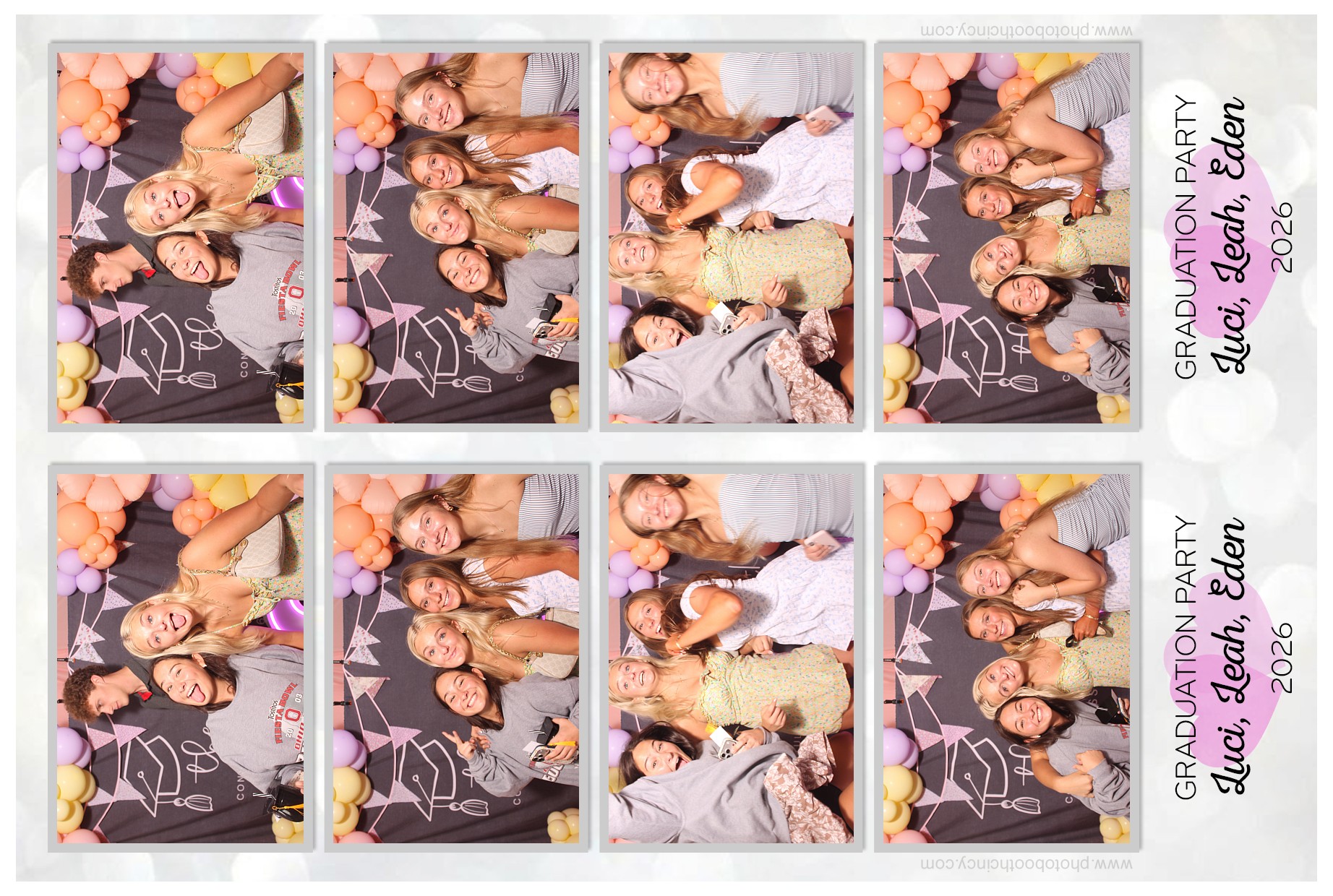 Luci, Leah, Eden Grad Party | View more photos from the event at gallery.photoboothcincy.com/u/PhotoBoothCincy/Luci-Leah-Eden-Grad-Party