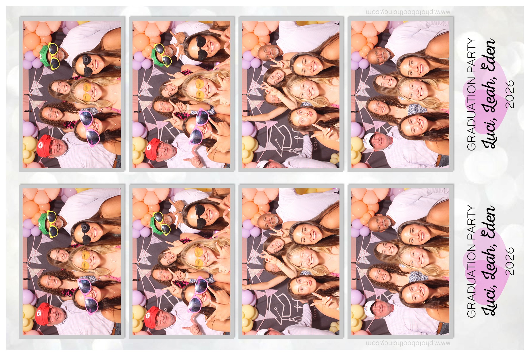 Luci, Leah, Eden Grad Party | View more photos from the event at gallery.photoboothcincy.com/u/PhotoBoothCincy/Luci-Leah-Eden-Grad-Party