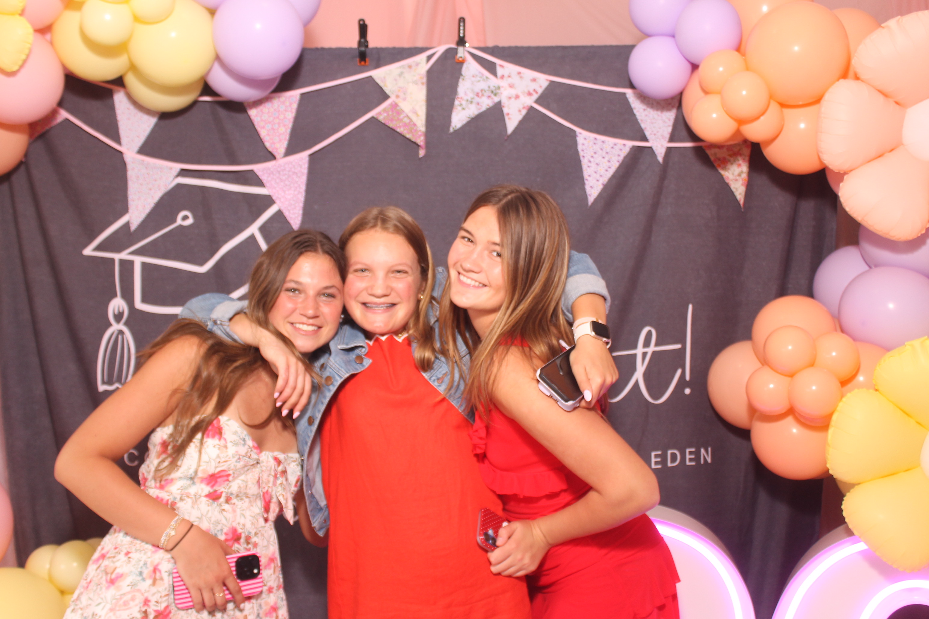 Luci, Leah, Eden Grad Party | View more photos from the event at gallery.photoboothcincy.com/u/PhotoBoothCincy/Luci-Leah-Eden-Grad-Party