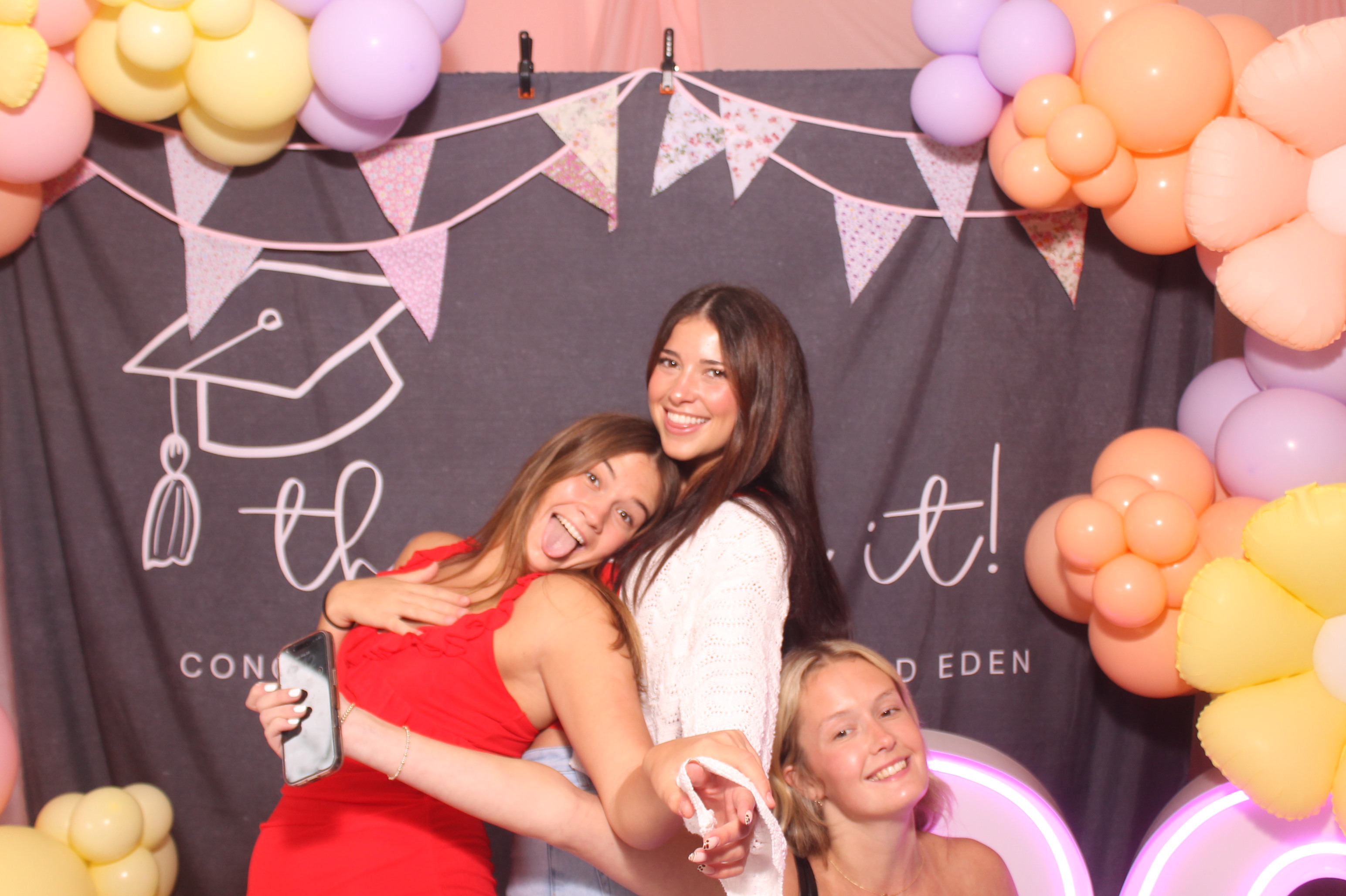 Luci, Leah, Eden Grad Party | View more photos from the event at gallery.photoboothcincy.com/u/PhotoBoothCincy/Luci-Leah-Eden-Grad-Party