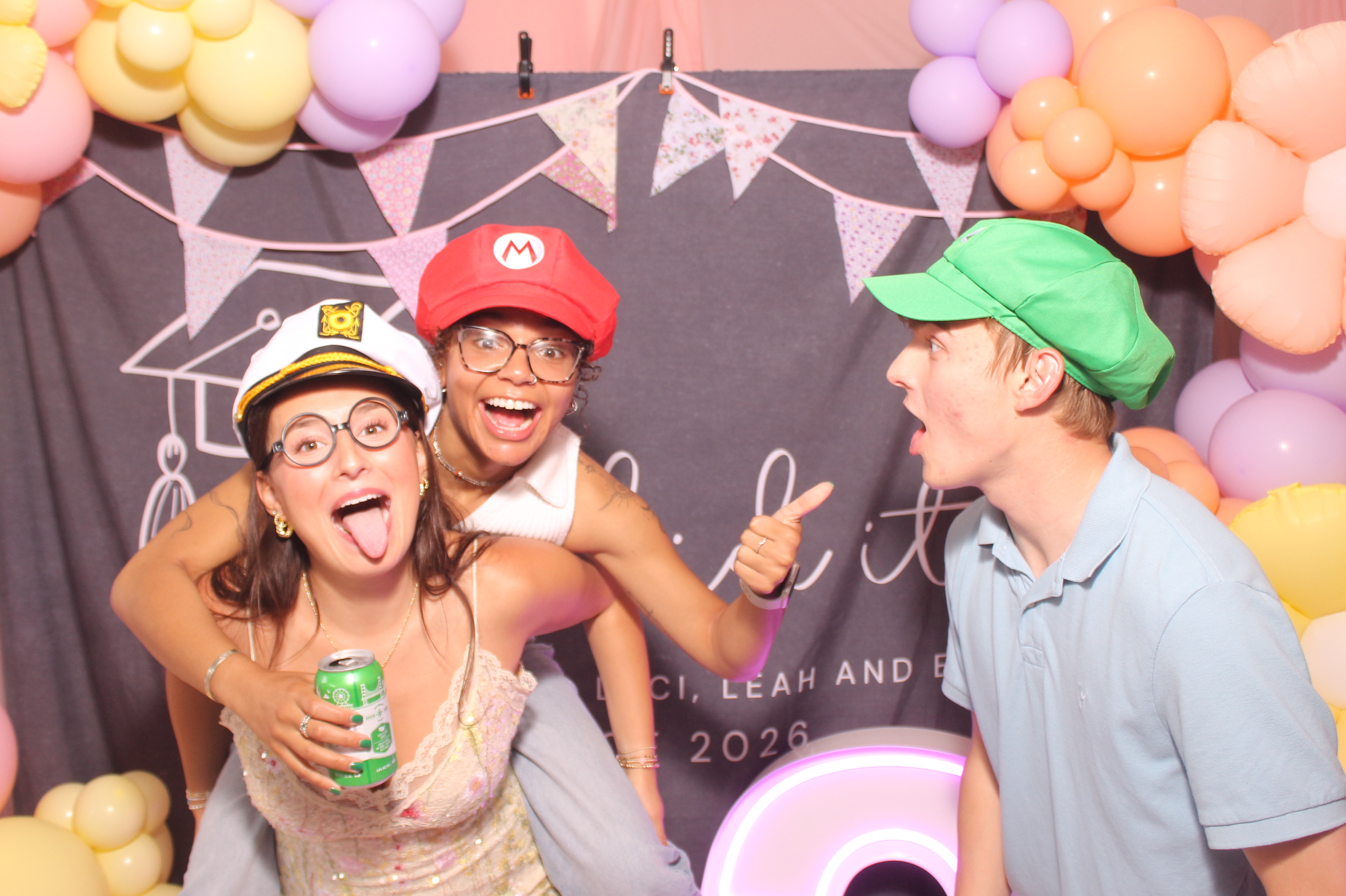 Luci, Leah, Eden Grad Party | View more photos from the event at gallery.photoboothcincy.com/u/PhotoBoothCincy/Luci-Leah-Eden-Grad-Party