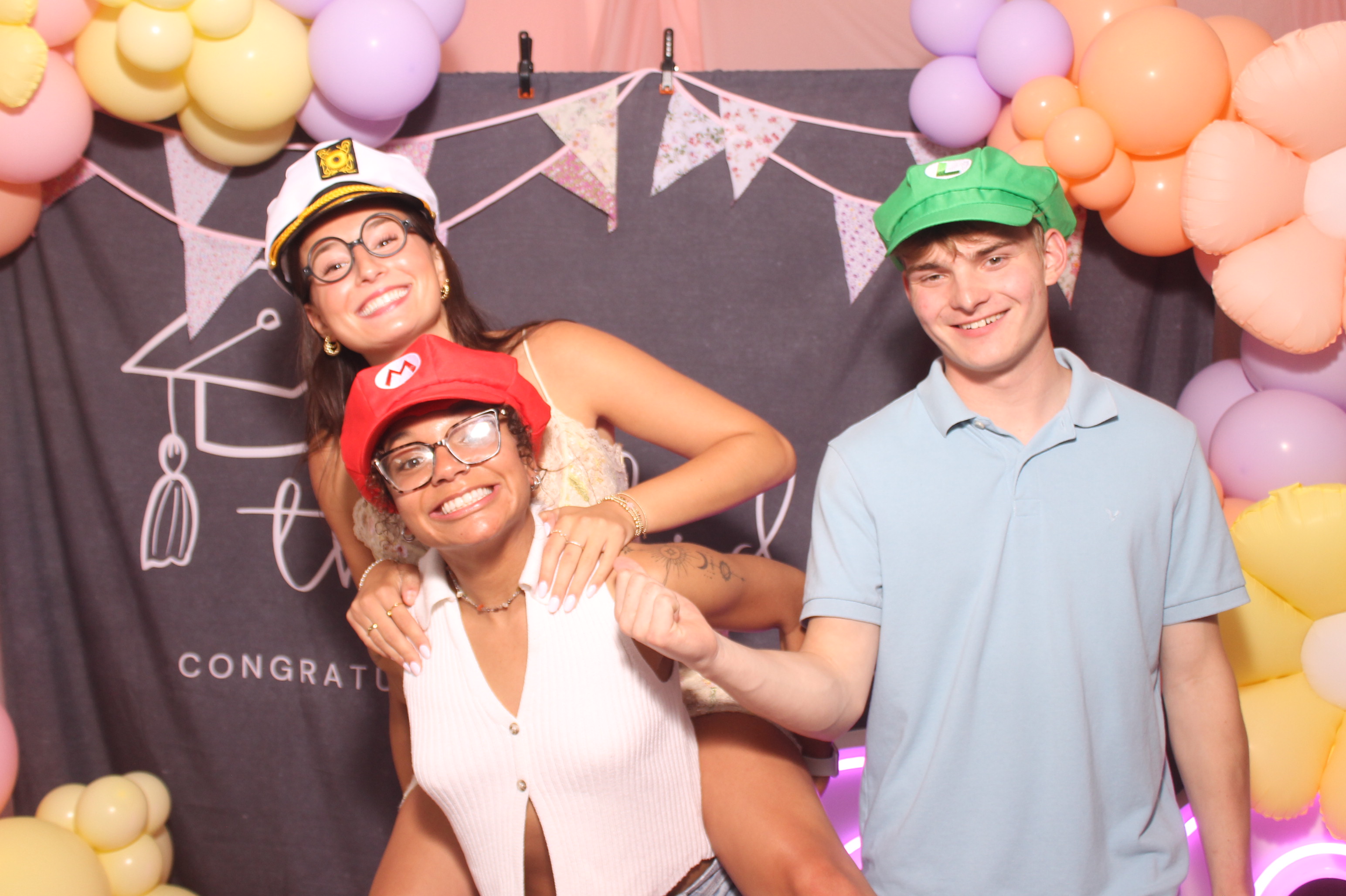 Luci, Leah, Eden Grad Party | View more photos from the event at gallery.photoboothcincy.com/u/PhotoBoothCincy/Luci-Leah-Eden-Grad-Party