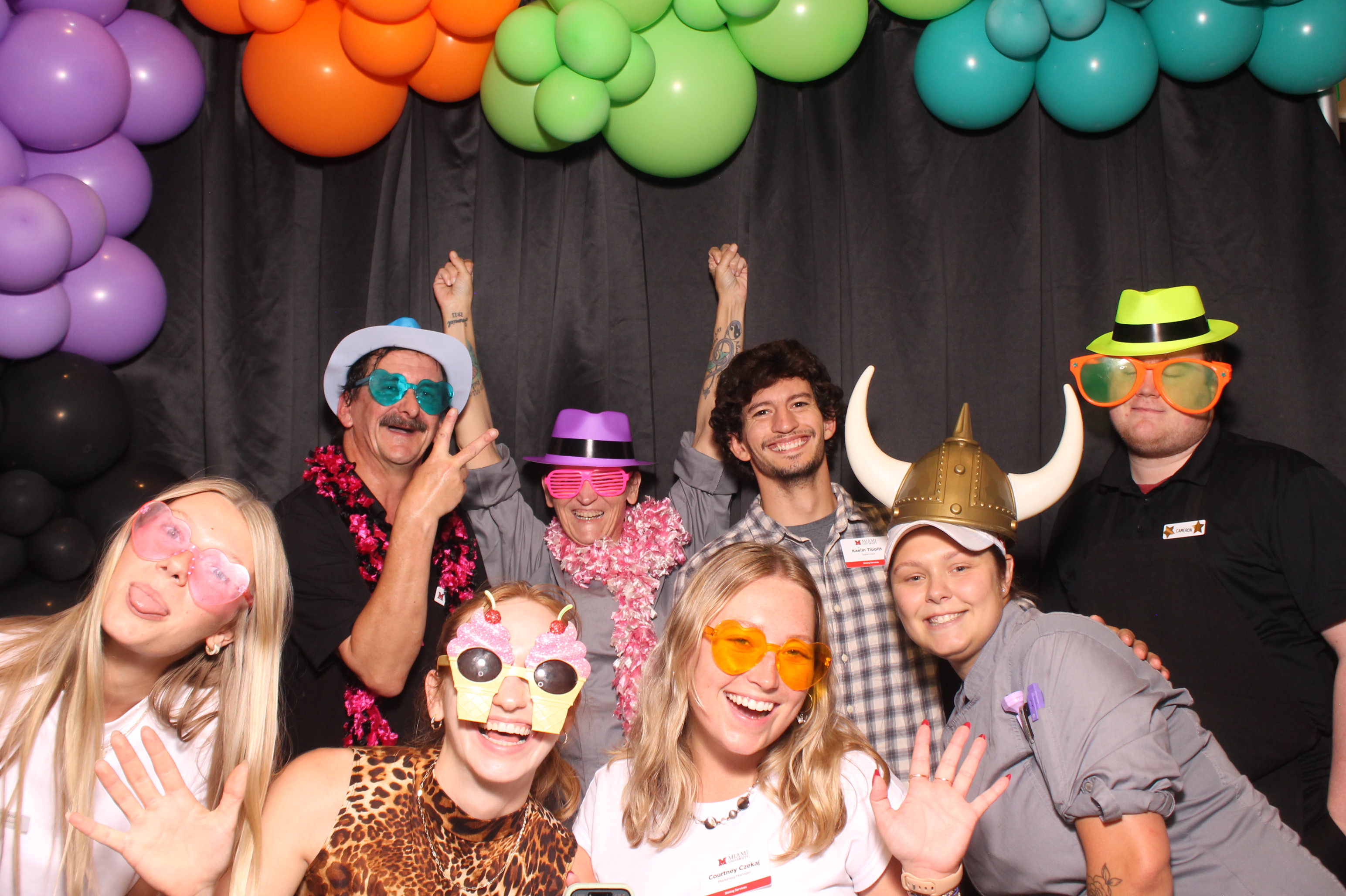 MU Maplestreet Dining Commons | View more photos from the event at gallery.photoboothcincy.com/u/PhotoBoothCincy/MU-Maplestreet-Dining-Commons