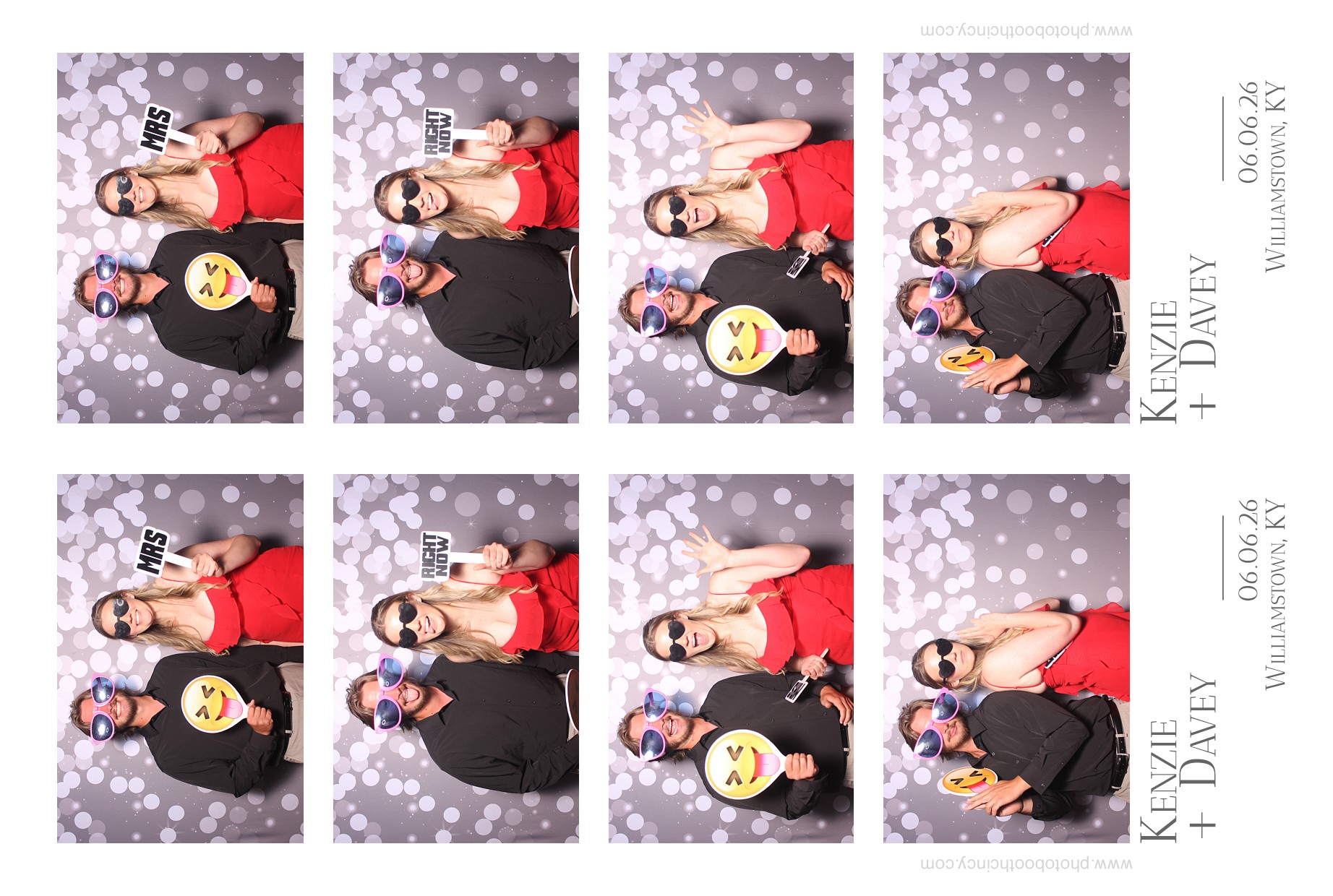 Mackenzie & Davey | View more photos from the event at gallery.photoboothcincy.com/u/PhotoBoothCincy/Mackenzie-Davey