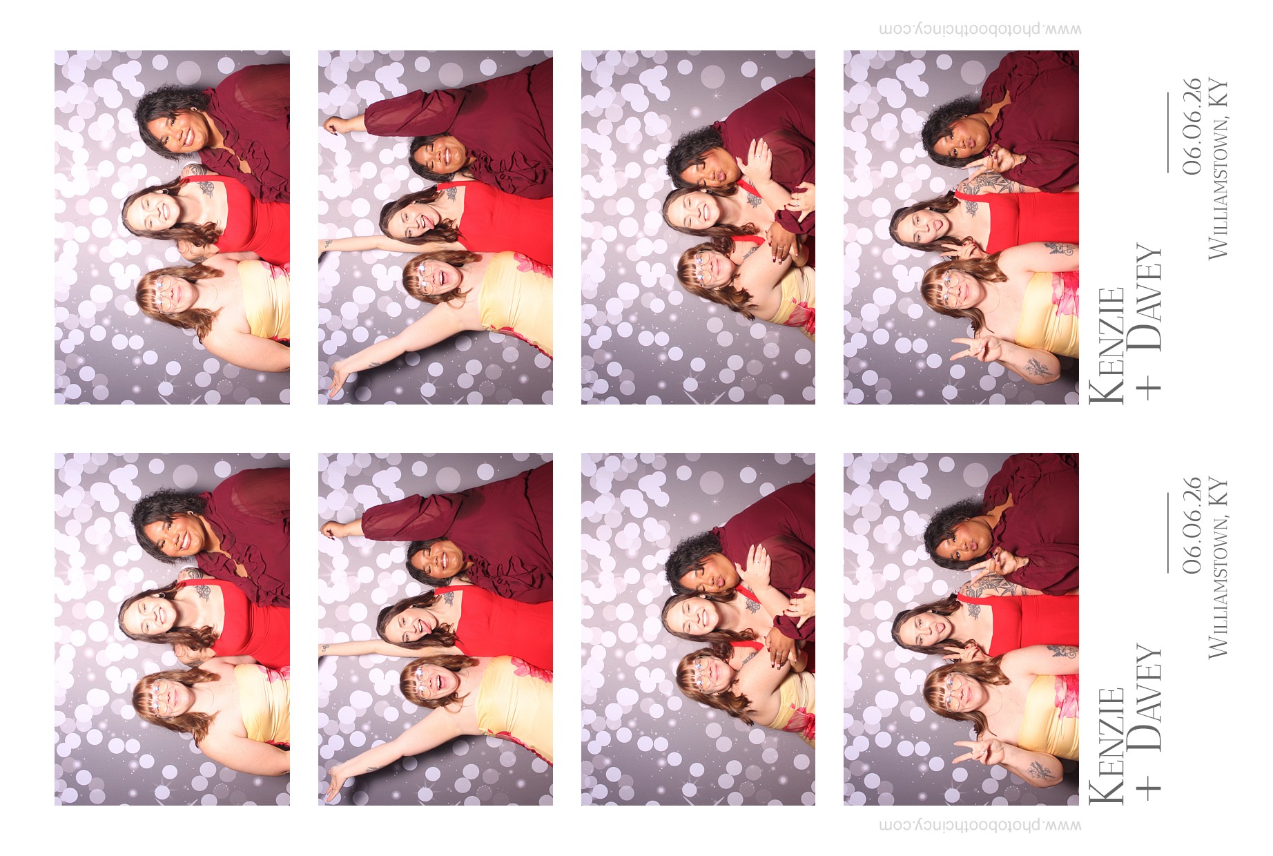Mackenzie & Davey | View more photos from the event at gallery.photoboothcincy.com/u/PhotoBoothCincy/Mackenzie-Davey