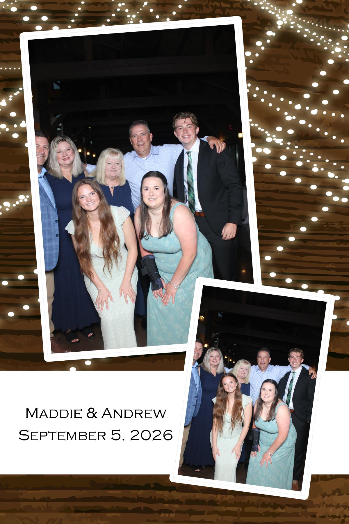 Maddie & Andrews | View more photos from the event at gallery.photoboothcincy.com/u/PhotoBoothCincy/Maddie-Andrews