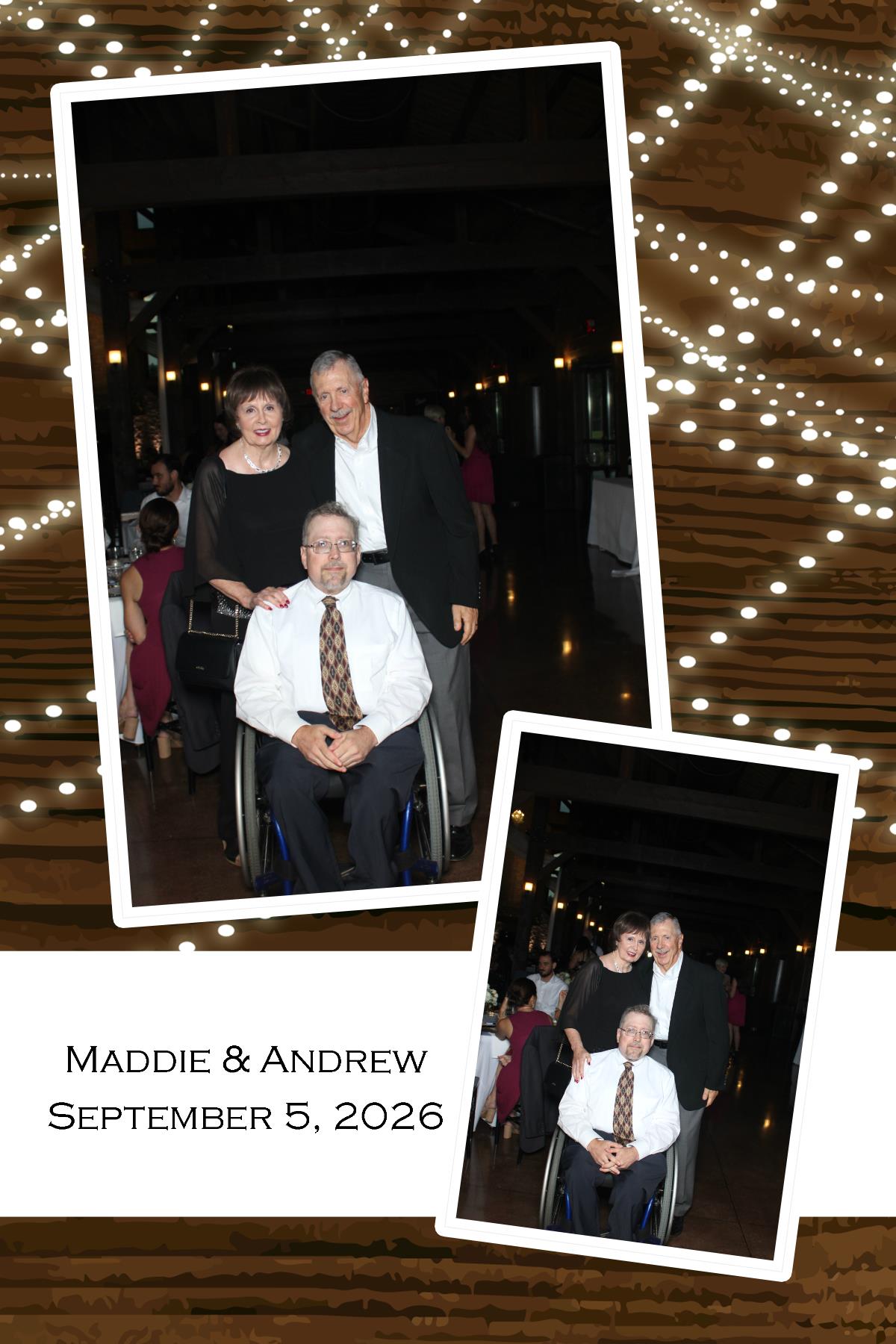 Maddie & Andrews | View more photos from the event at gallery.photoboothcincy.com/u/PhotoBoothCincy/Maddie-Andrews