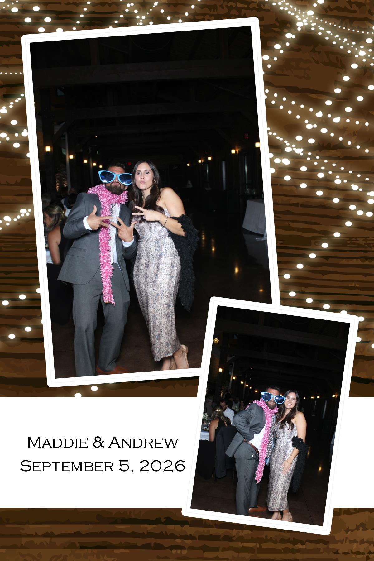 Maddie & Andrews | View more photos from the event at gallery.photoboothcincy.com/u/PhotoBoothCincy/Maddie-Andrews