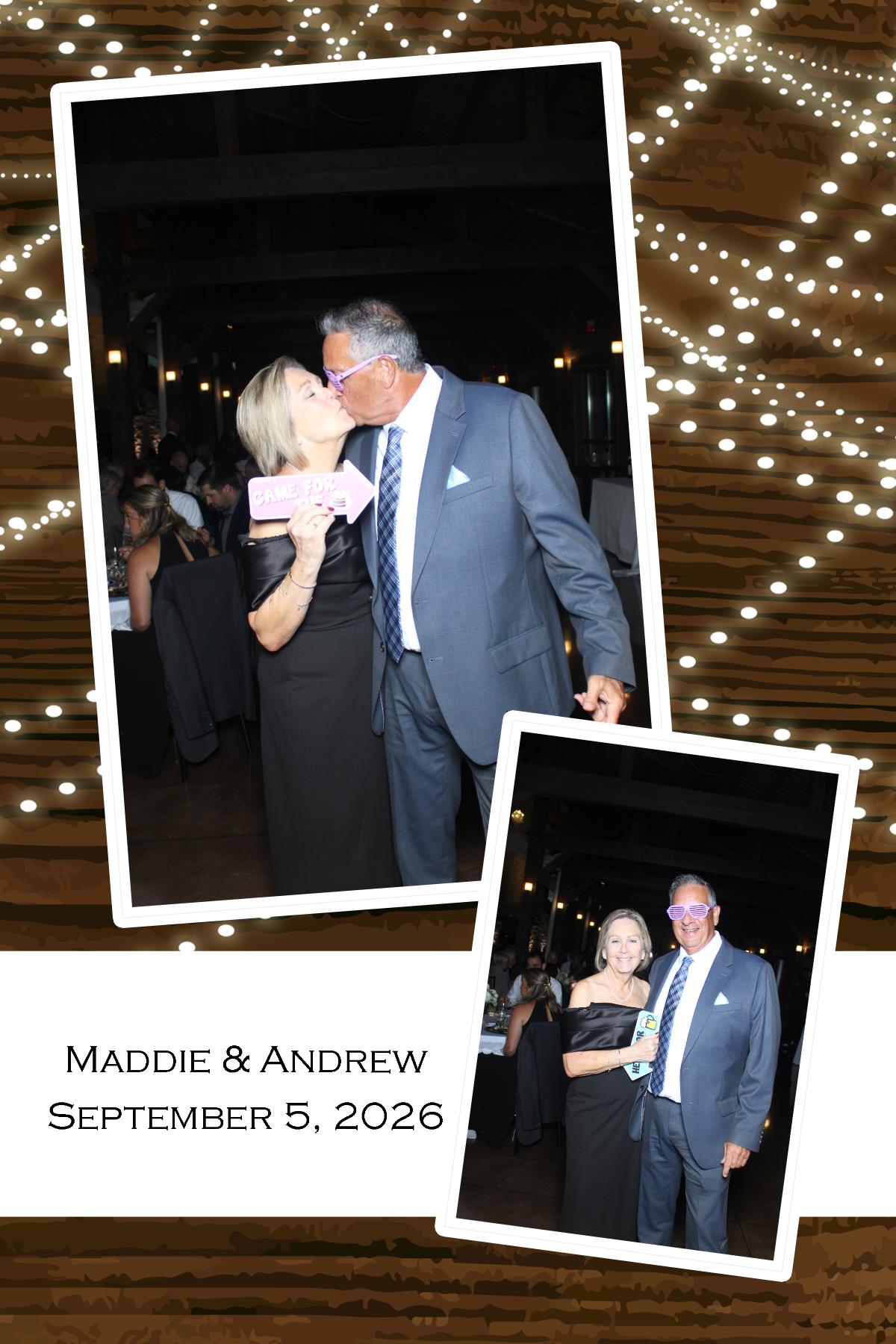 Maddie & Andrews | View more photos from the event at gallery.photoboothcincy.com/u/PhotoBoothCincy/Maddie-Andrews