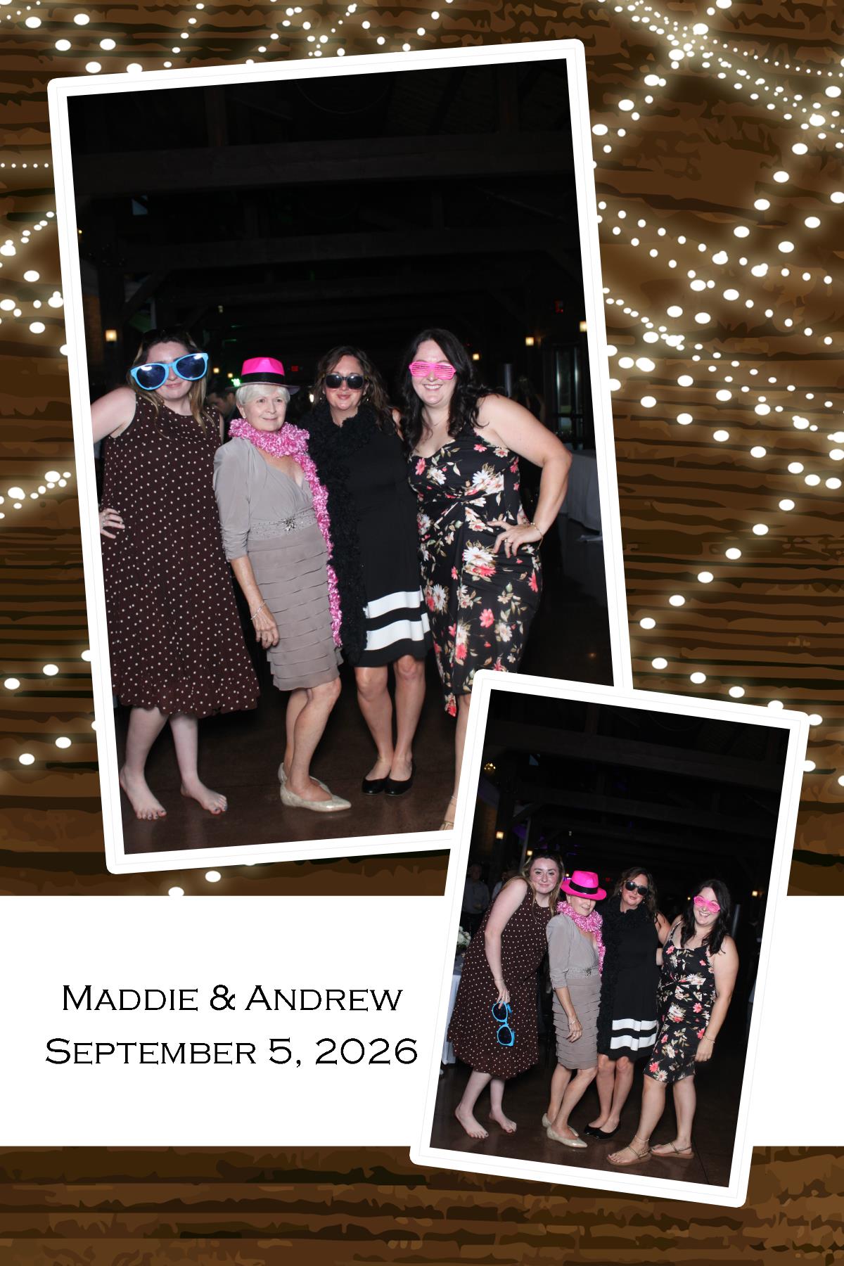 Maddie & Andrews | View more photos from the event at gallery.photoboothcincy.com/u/PhotoBoothCincy/Maddie-Andrews