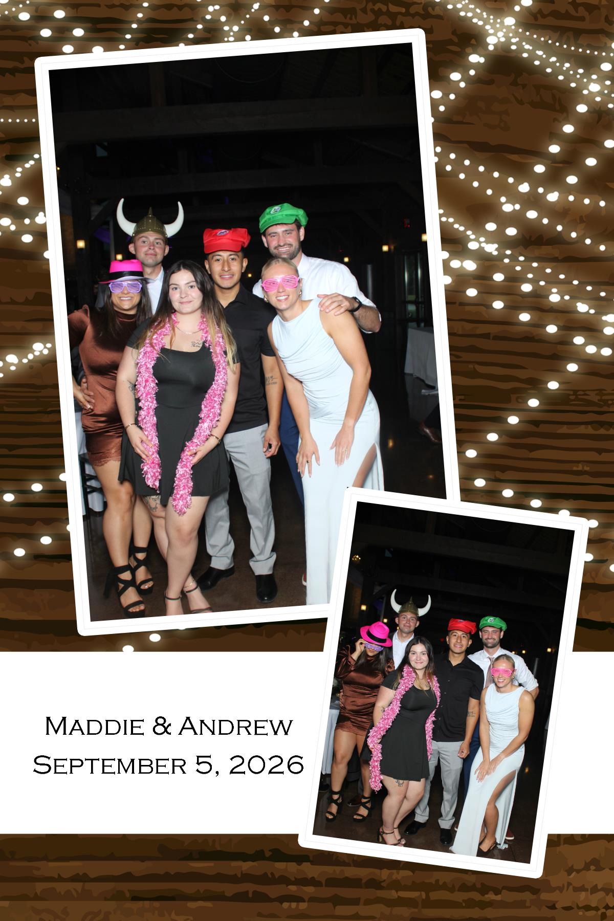 Maddie & Andrews | View more photos from the event at gallery.photoboothcincy.com/u/PhotoBoothCincy/Maddie-Andrews