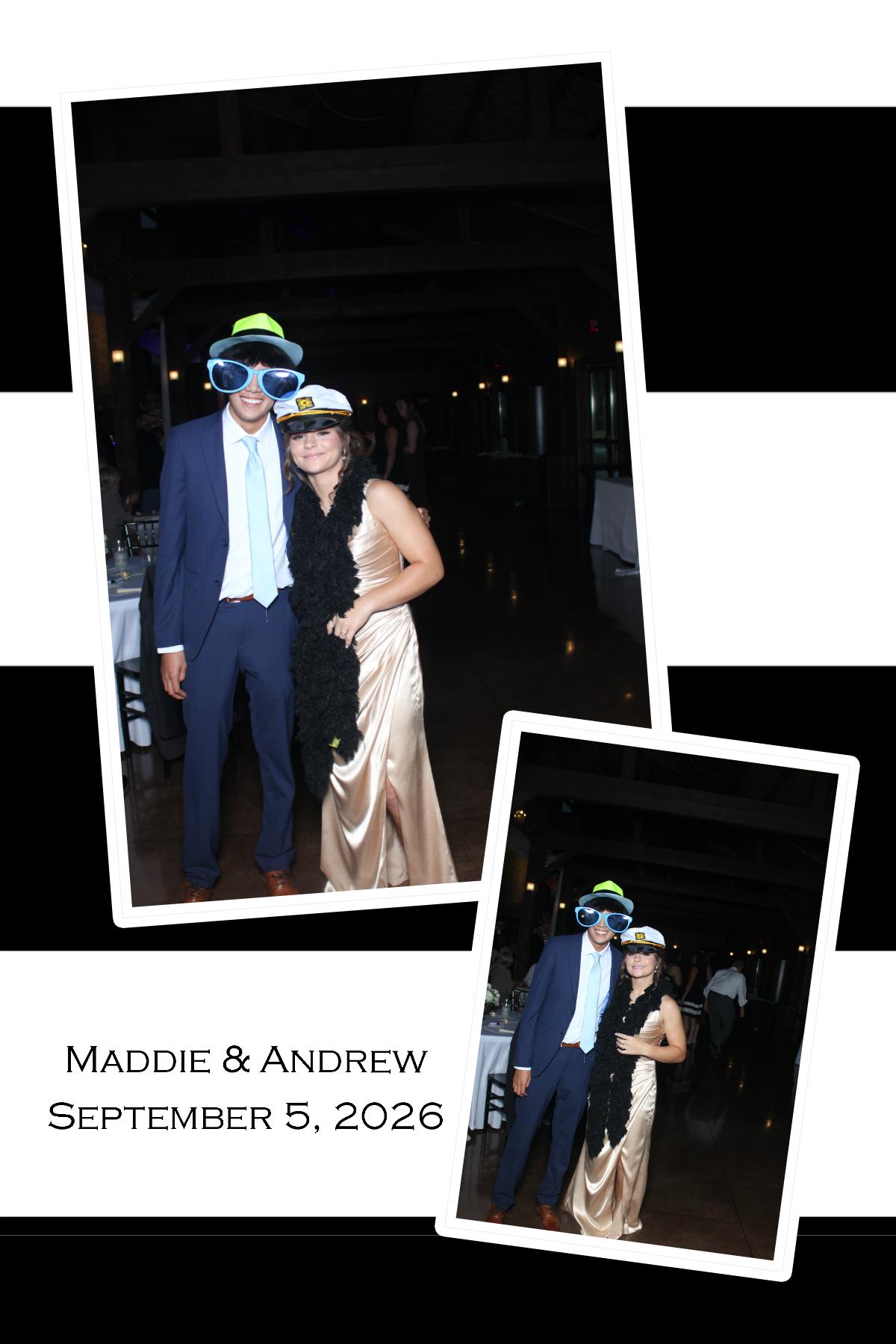 Maddie & Andrews | View more photos from the event at gallery.photoboothcincy.com/u/PhotoBoothCincy/Maddie-Andrews