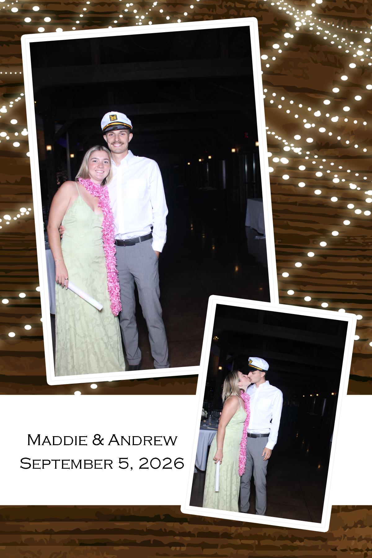 Maddie & Andrews | View more photos from the event at gallery.photoboothcincy.com/u/PhotoBoothCincy/Maddie-Andrews