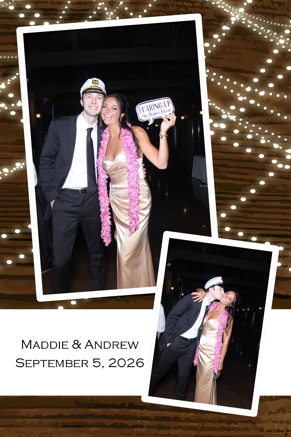Maddie & Andrews | View more photos from the event at gallery.photoboothcincy.com/u/PhotoBoothCincy/Maddie-Andrews