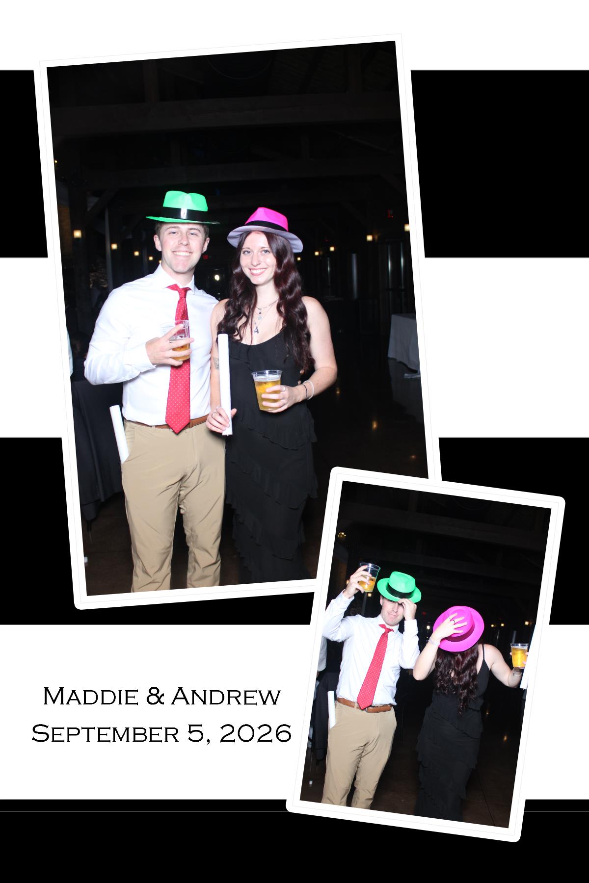 Maddie & Andrews | View more photos from the event at gallery.photoboothcincy.com/u/PhotoBoothCincy/Maddie-Andrews