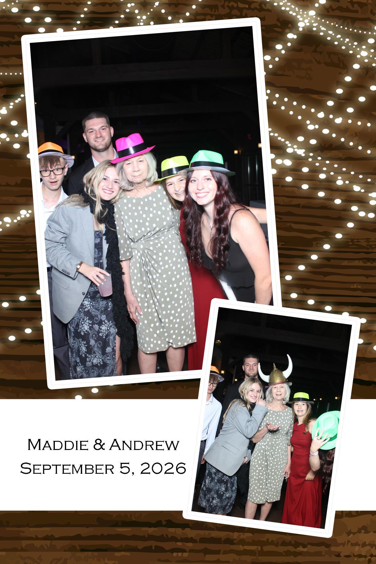 Maddie & Andrews | View more photos from the event at gallery.photoboothcincy.com/u/PhotoBoothCincy/Maddie-Andrews