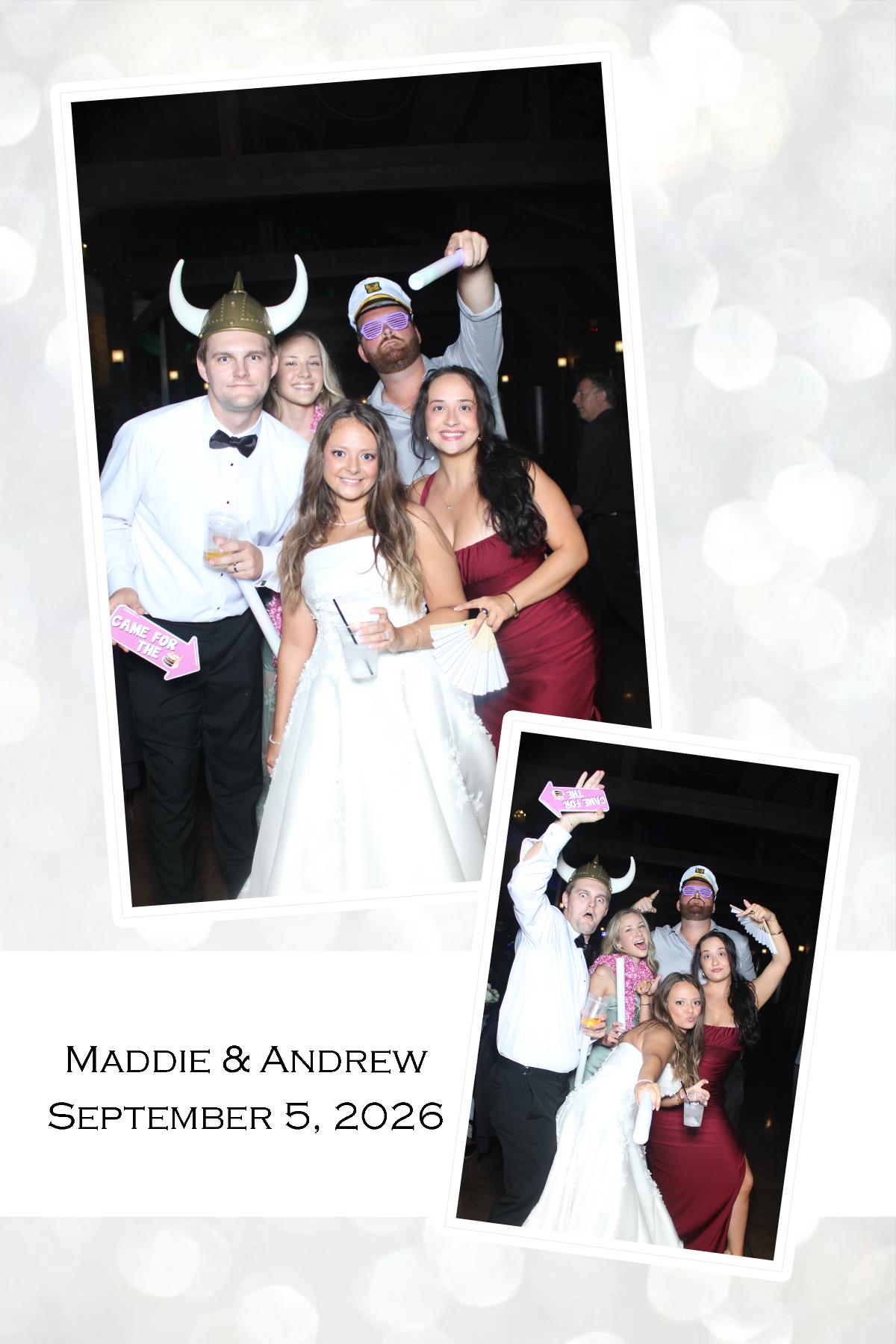 Maddie & Andrews | View more photos from the event at gallery.photoboothcincy.com/u/PhotoBoothCincy/Maddie-Andrews