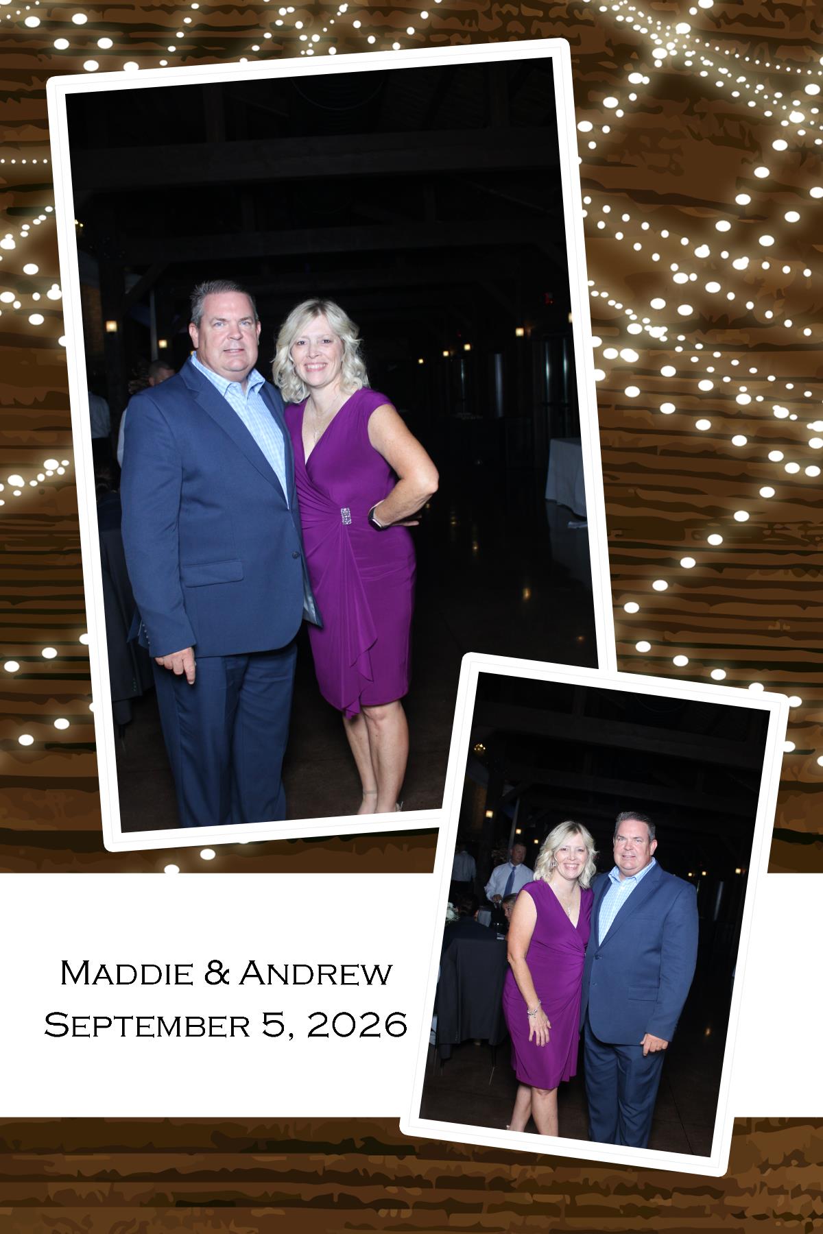 Maddie & Andrews | View more photos from the event at gallery.photoboothcincy.com/u/PhotoBoothCincy/Maddie-Andrews