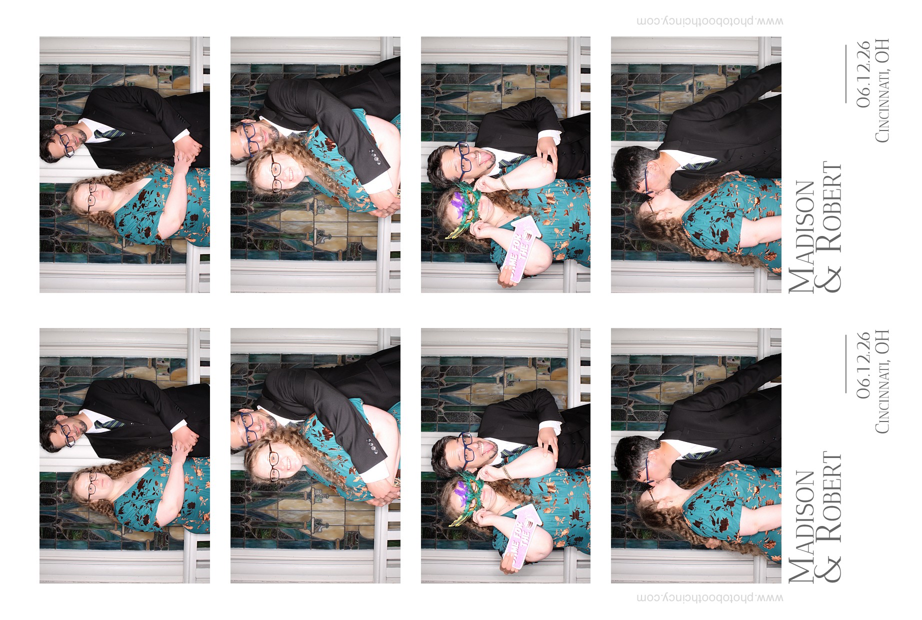 Madison & Robert | View more photos from the event at gallery.photoboothcincy.com/u/PhotoBoothCincy/Madison-Robert