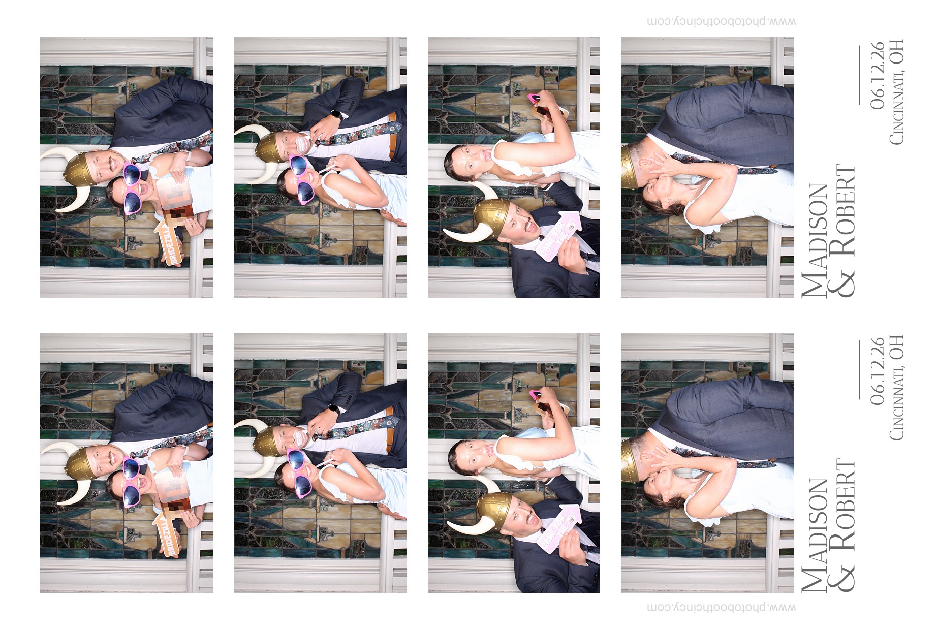 Madison & Robert | View more photos from the event at gallery.photoboothcincy.com/u/PhotoBoothCincy/Madison-Robert