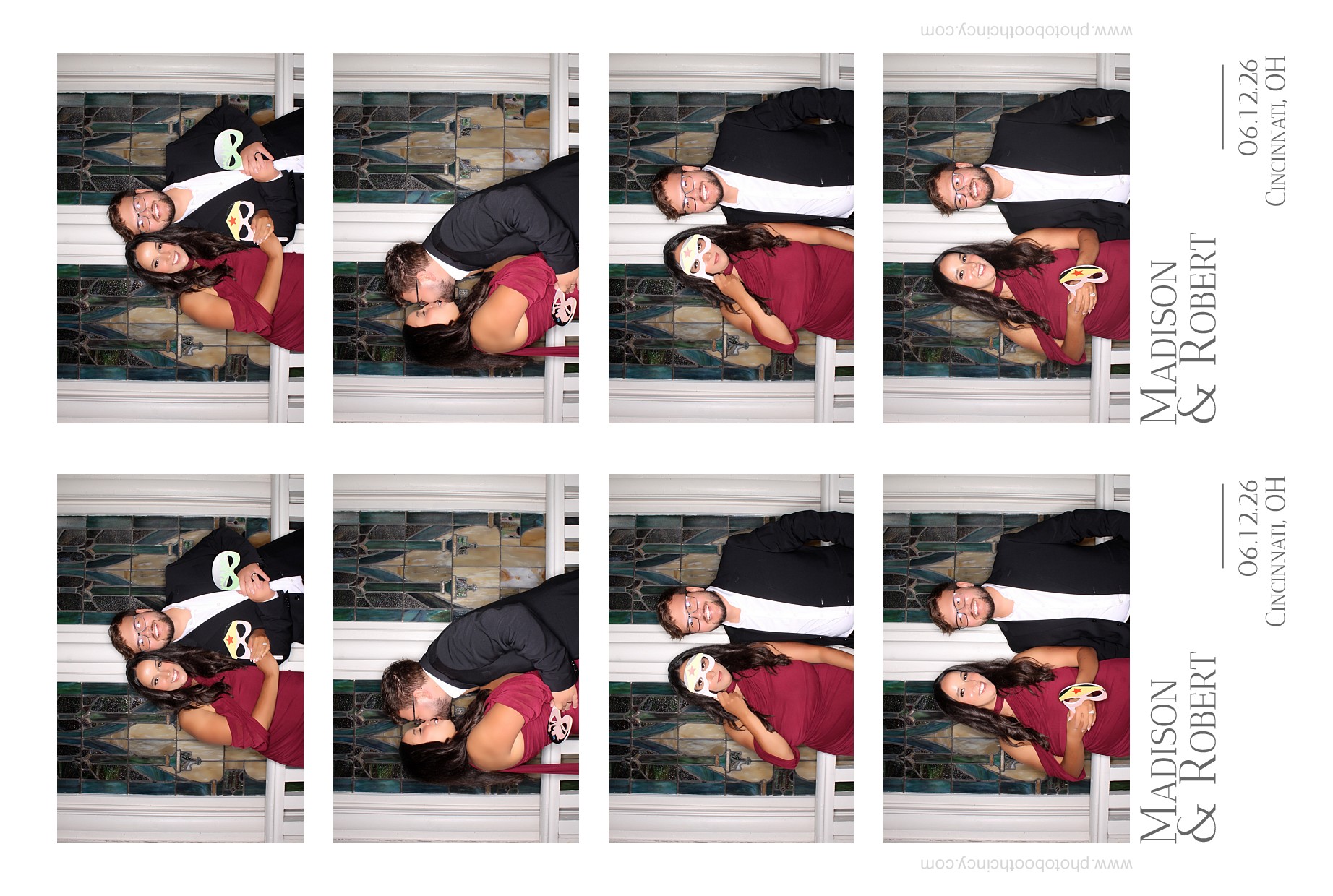 Madison & Robert | View more photos from the event at gallery.photoboothcincy.com/u/PhotoBoothCincy/Madison-Robert