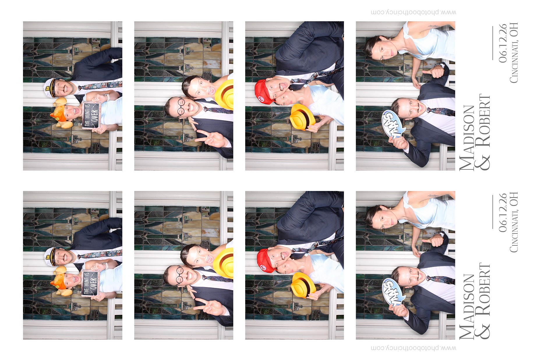 Madison & Robert | View more photos from the event at gallery.photoboothcincy.com/u/PhotoBoothCincy/Madison-Robert