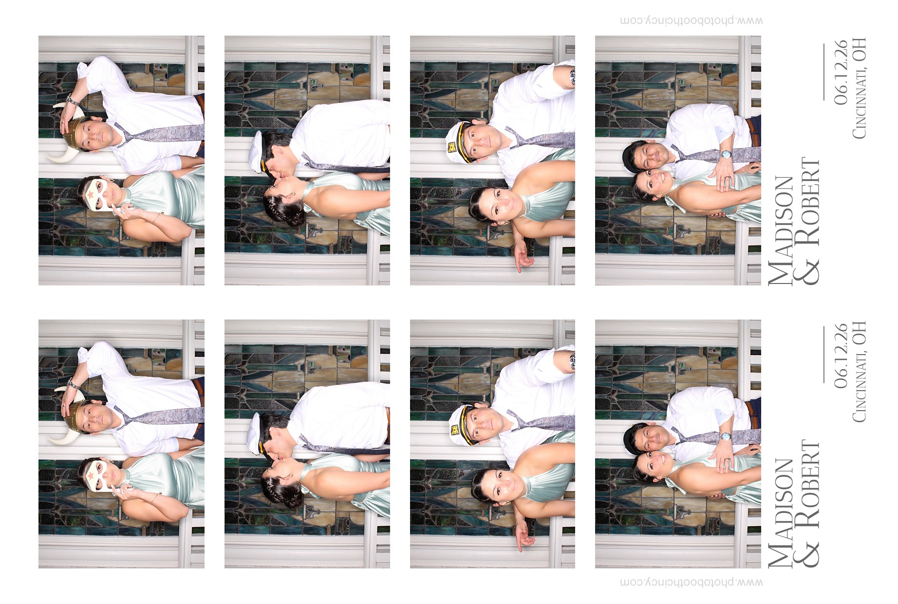 Madison & Robert | View more photos from the event at gallery.photoboothcincy.com/u/PhotoBoothCincy/Madison-Robert