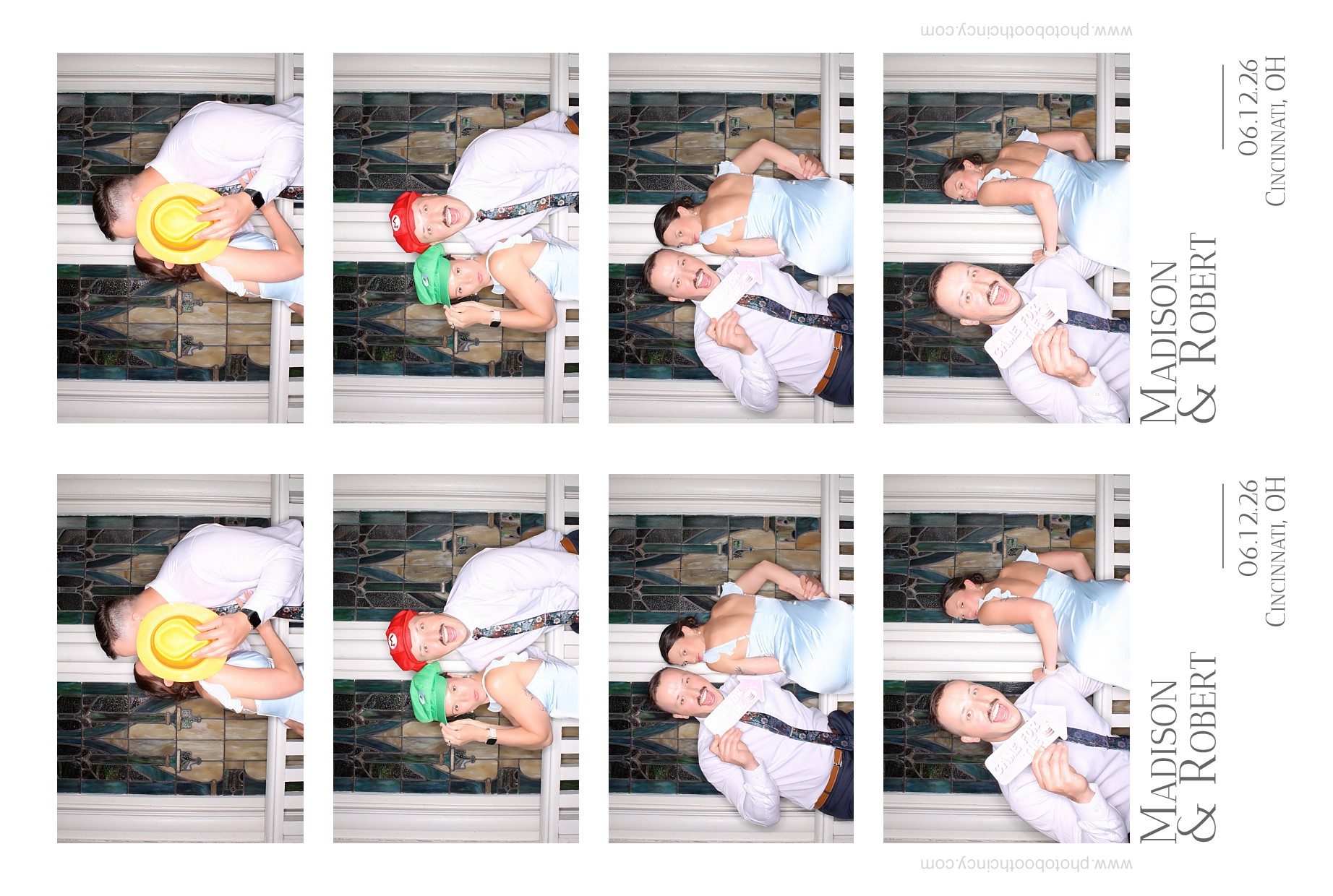 Madison & Robert | View more photos from the event at gallery.photoboothcincy.com/u/PhotoBoothCincy/Madison-Robert