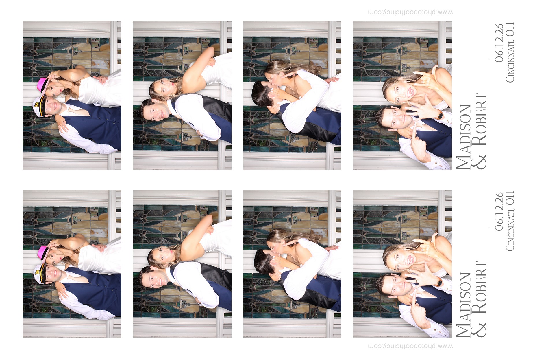 Madison & Robert | View more photos from the event at gallery.photoboothcincy.com/u/PhotoBoothCincy/Madison-Robert