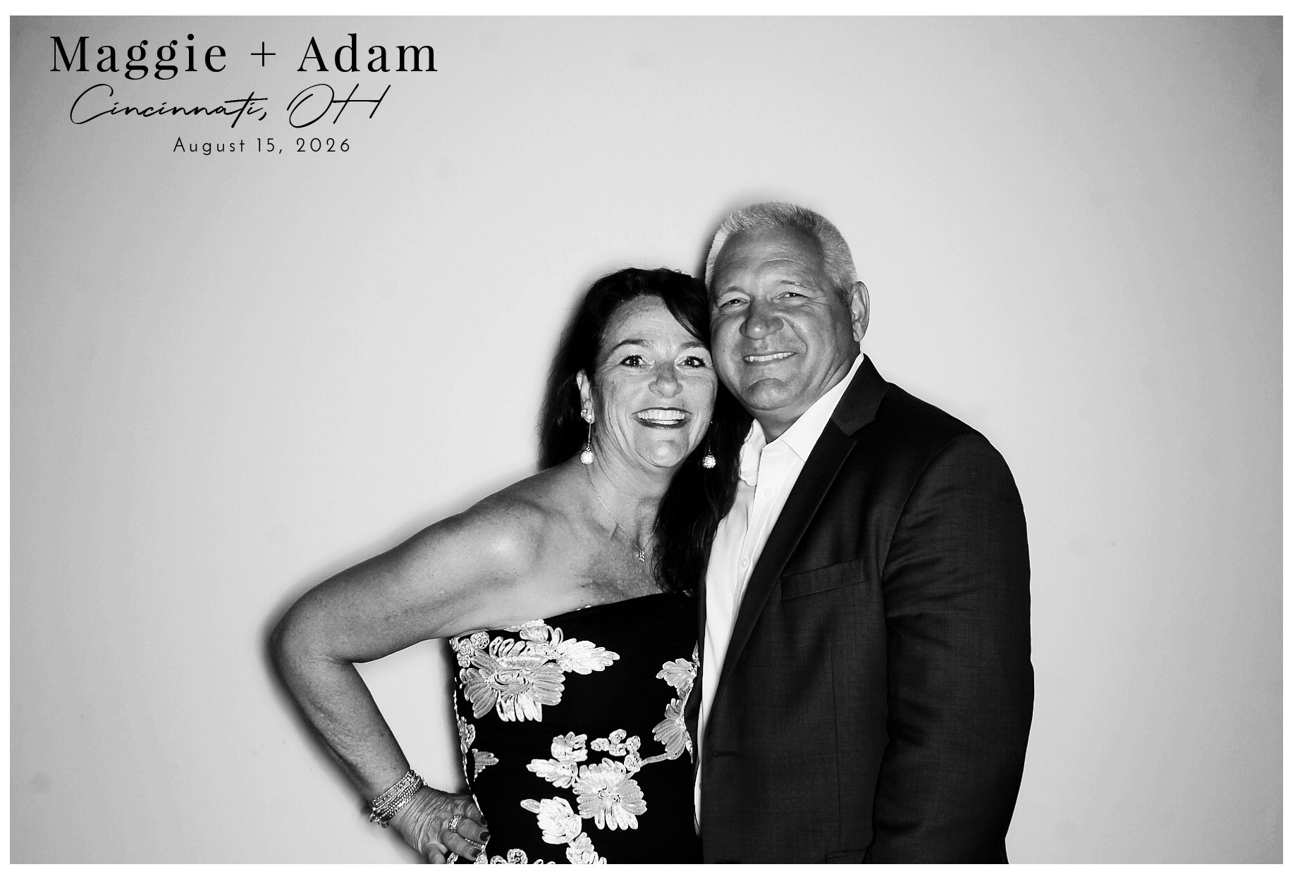 Maggie & Adam | View more photos from the event at gallery.photoboothcincy.com/u/PhotoBoothCincy/Maggie-Adam