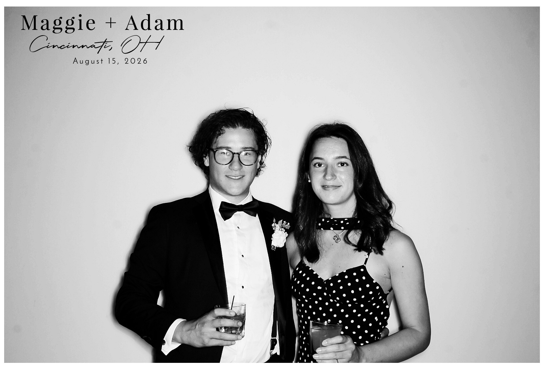 Maggie & Adam | View more photos from the event at gallery.photoboothcincy.com/u/PhotoBoothCincy/Maggie-Adam