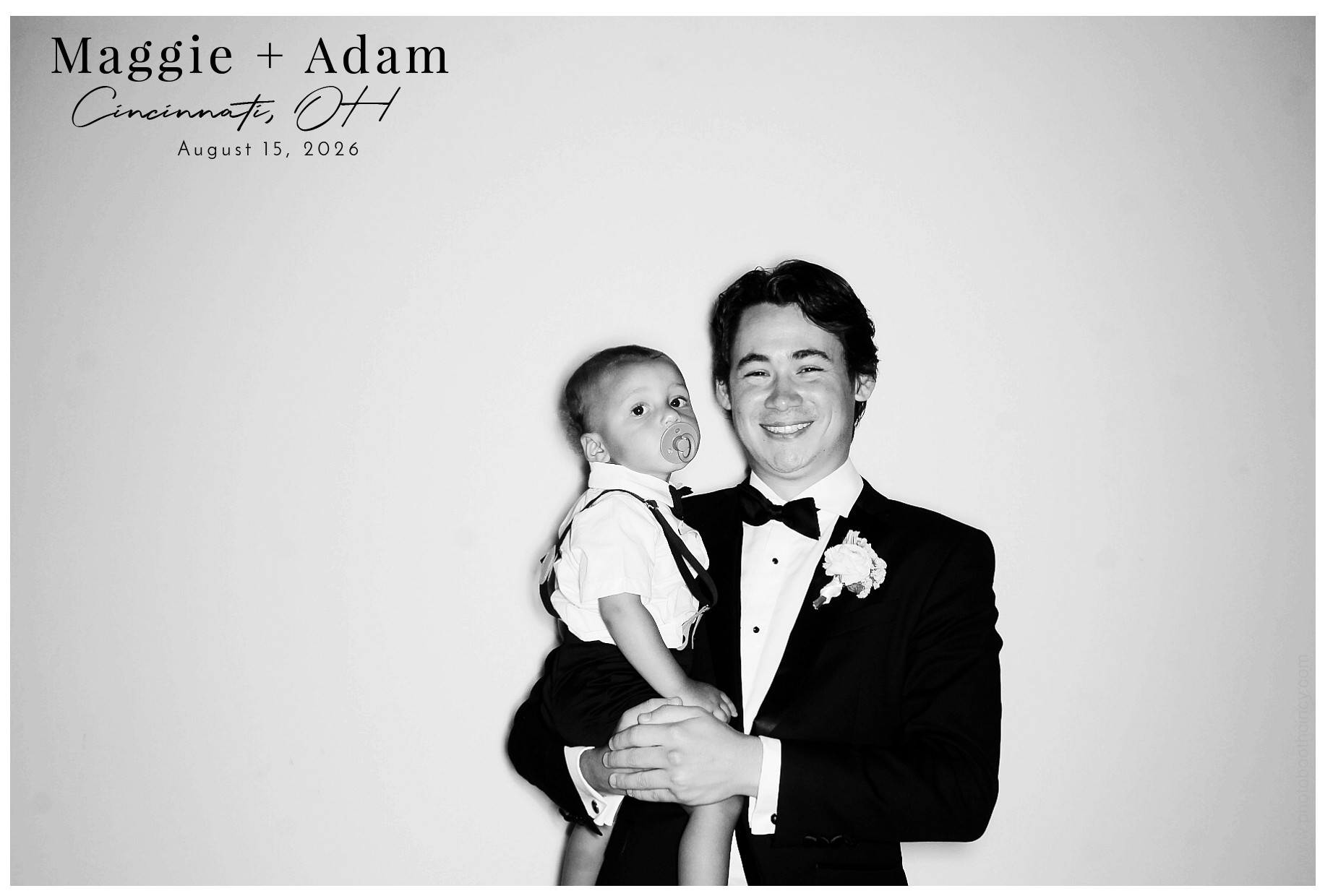 Maggie & Adam | View more photos from the event at gallery.photoboothcincy.com/u/PhotoBoothCincy/Maggie-Adam