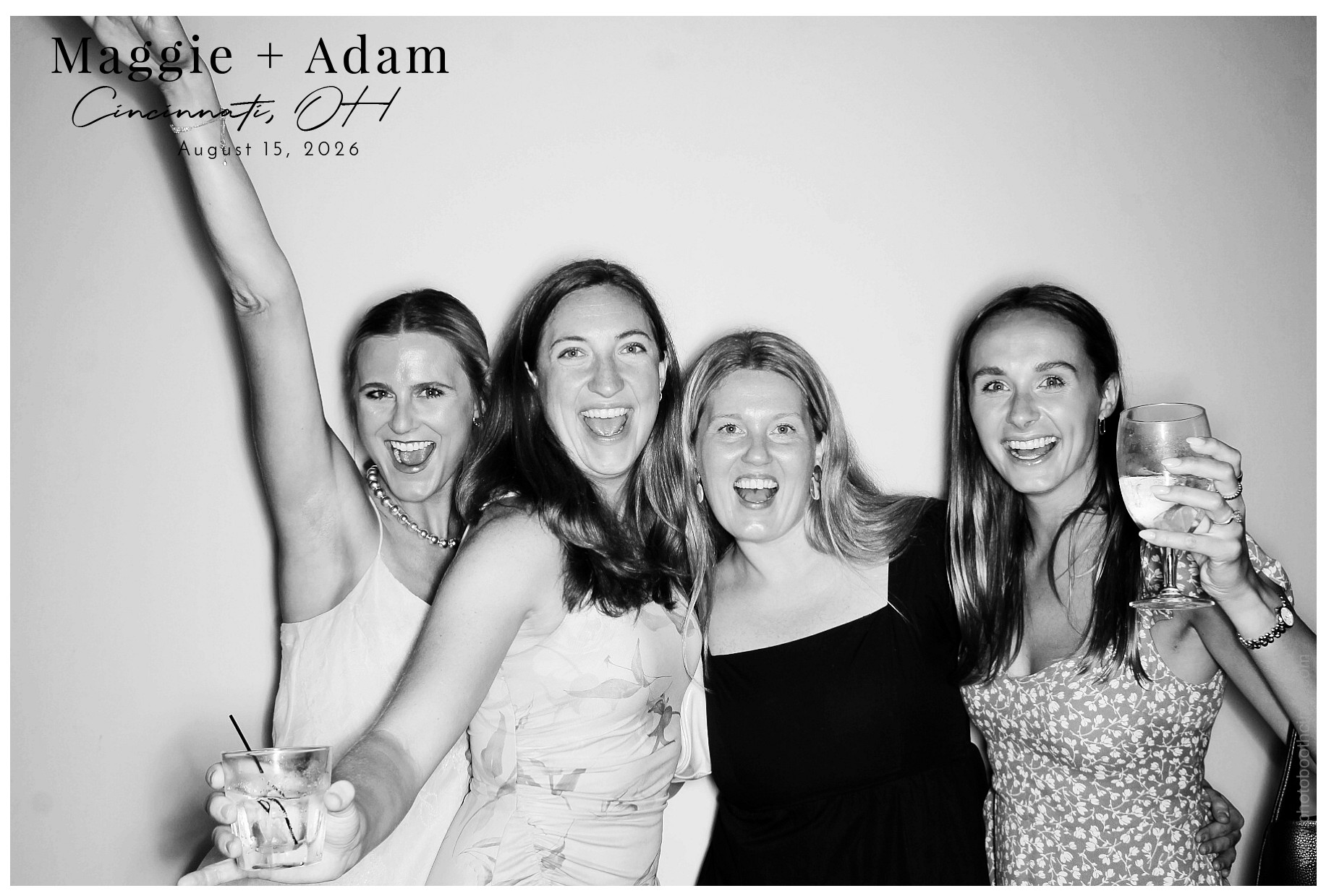 Maggie & Adam | View more photos from the event at gallery.photoboothcincy.com/u/PhotoBoothCincy/Maggie-Adam