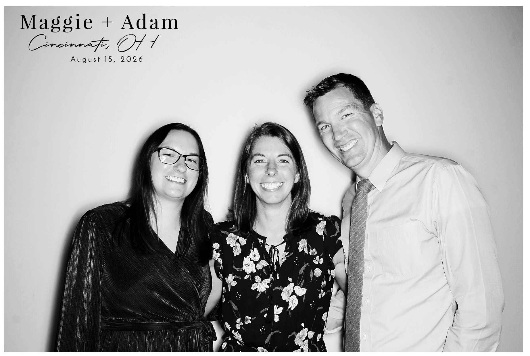 Maggie & Adam | View more photos from the event at gallery.photoboothcincy.com/u/PhotoBoothCincy/Maggie-Adam