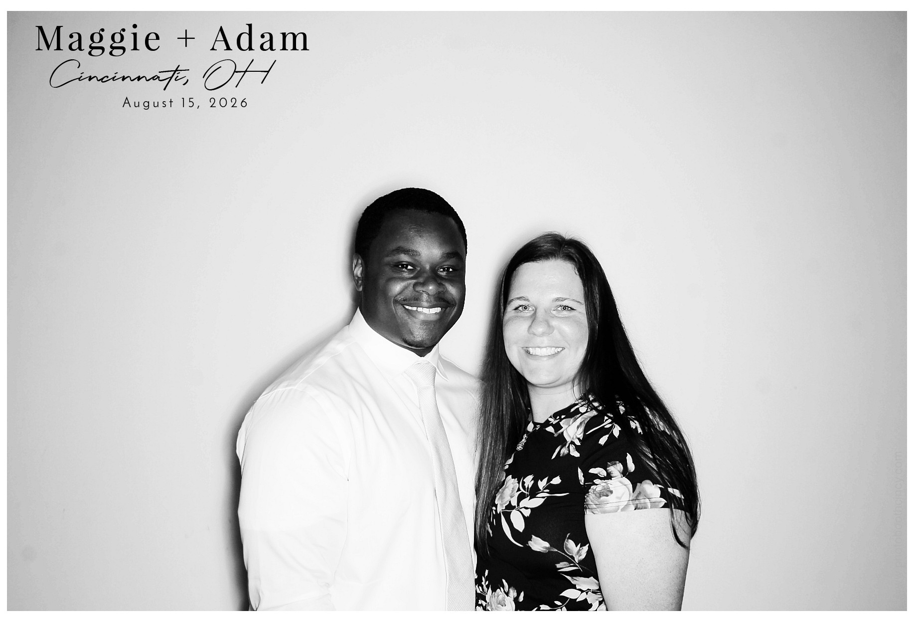 Maggie & Adam | View more photos from the event at gallery.photoboothcincy.com/u/PhotoBoothCincy/Maggie-Adam