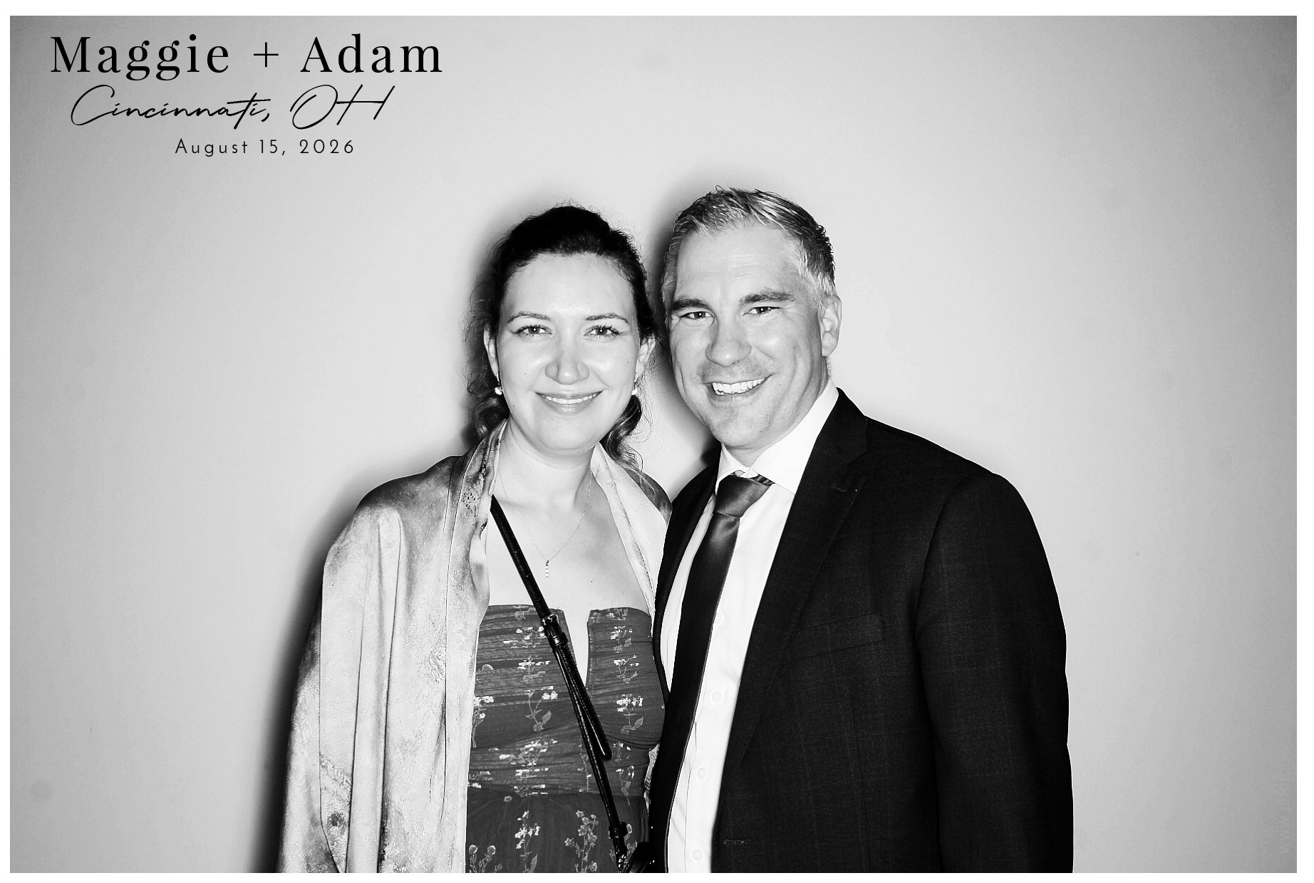 Maggie & Adam | View more photos from the event at gallery.photoboothcincy.com/u/PhotoBoothCincy/Maggie-Adam