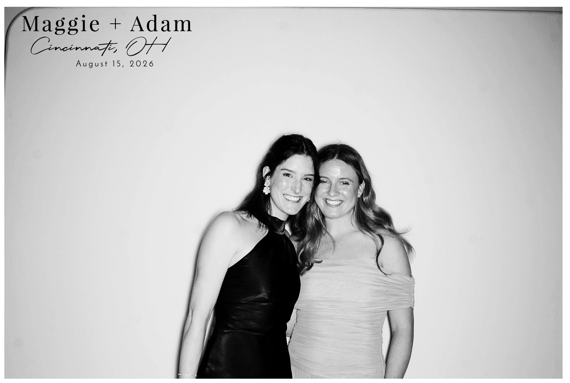 Maggie & Adam | View more photos from the event at gallery.photoboothcincy.com/u/PhotoBoothCincy/Maggie-Adam