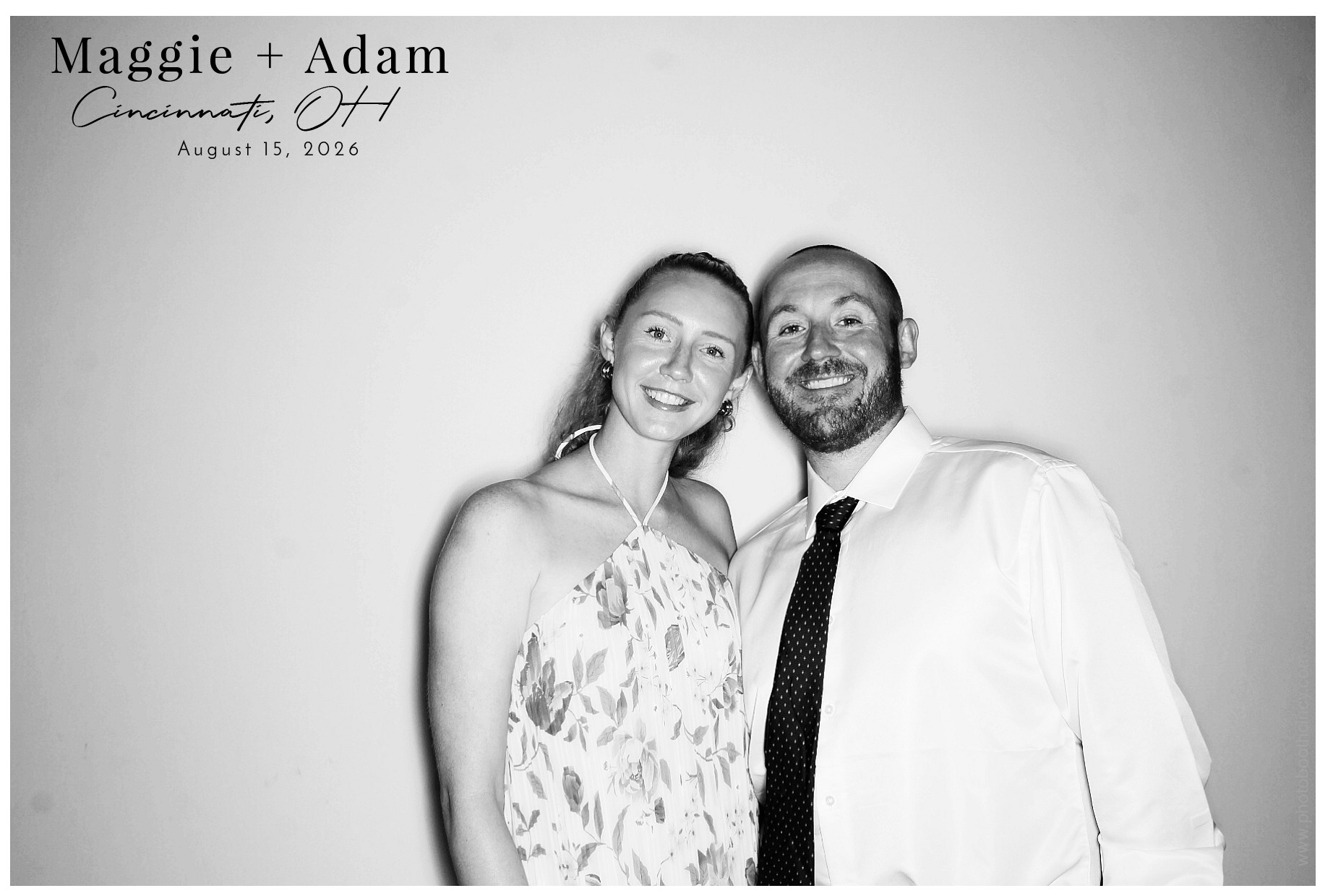 Maggie & Adam | View more photos from the event at gallery.photoboothcincy.com/u/PhotoBoothCincy/Maggie-Adam